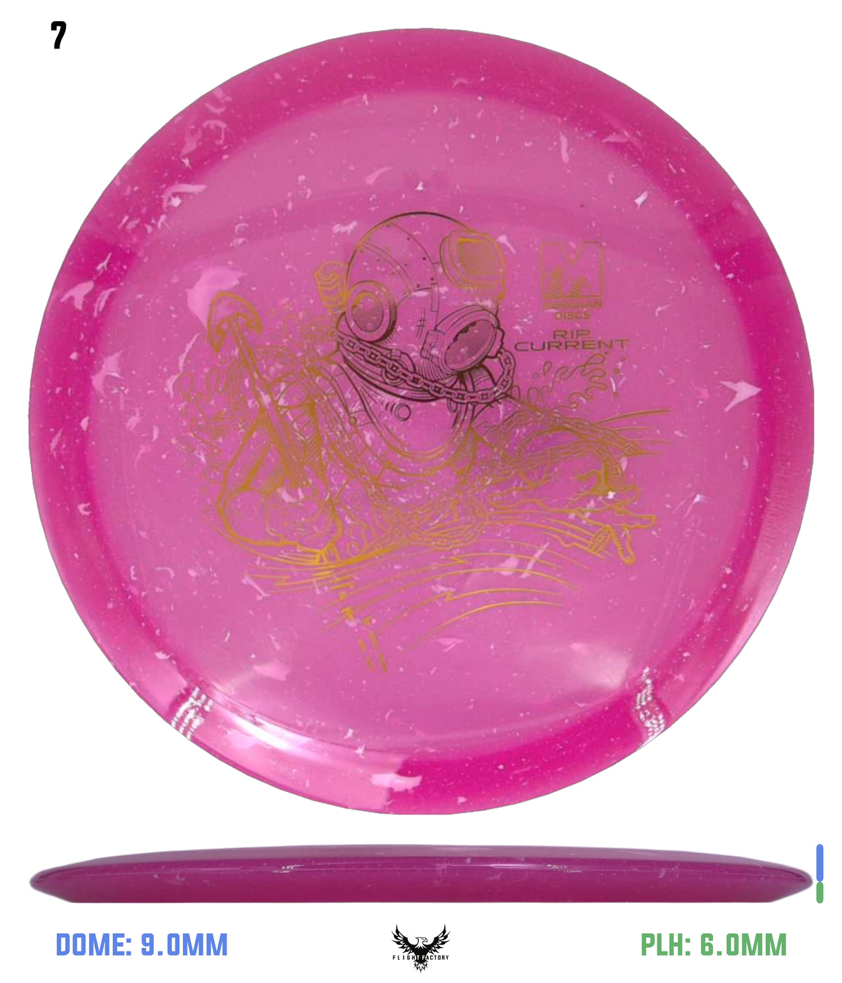 Meridian Discs Marbled Clarus Rip Current