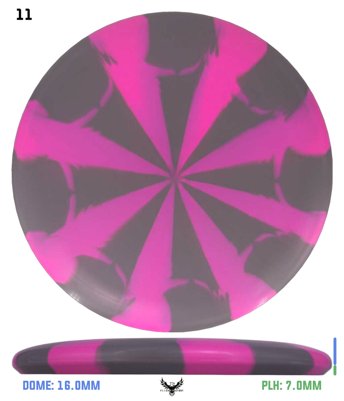 Meridian Discs Marbled Graphite Tundra