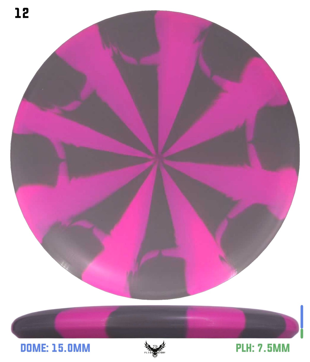 Meridian Discs Marbled Graphite Tundra