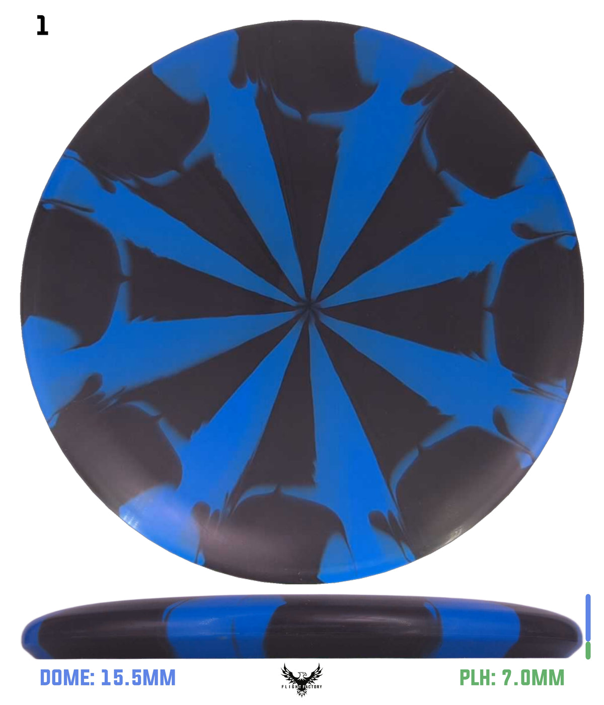 Meridian Discs Marbled Graphite Tundra