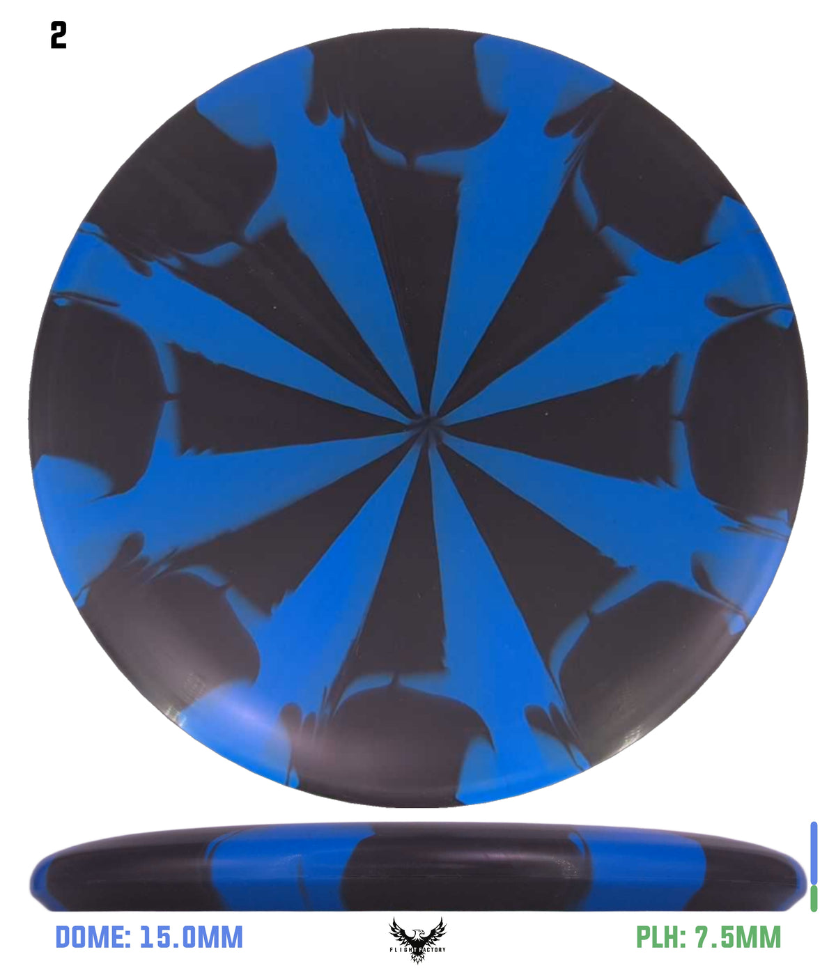 Meridian Discs Marbled Graphite Tundra