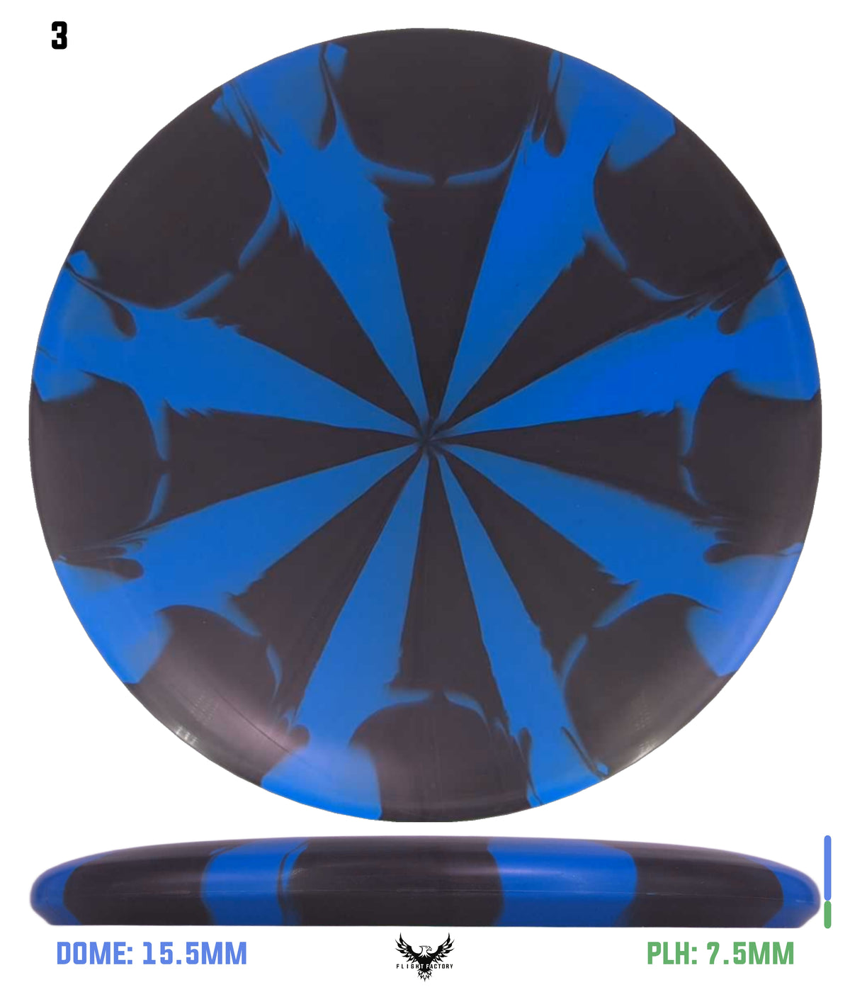 Meridian Discs Marbled Graphite Tundra