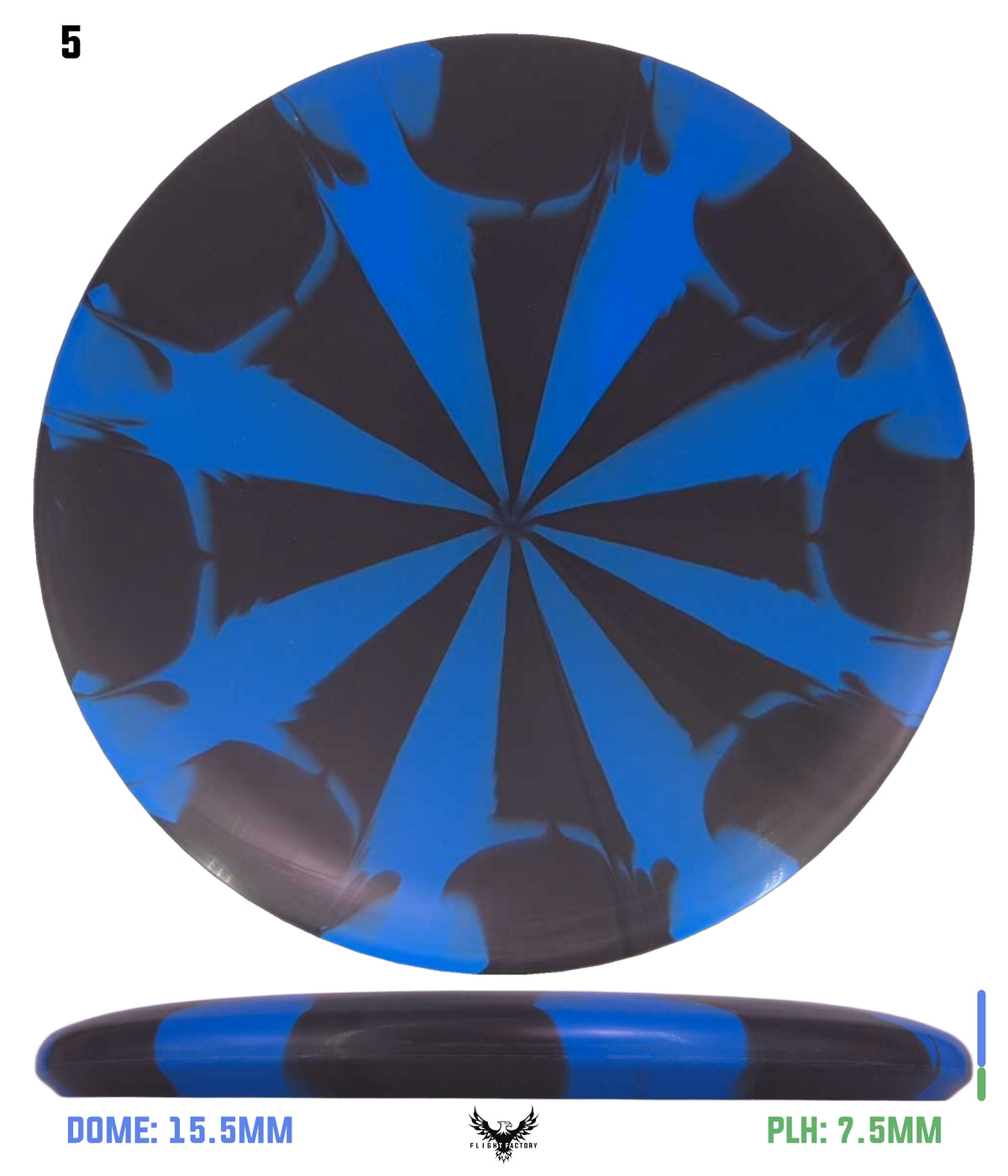 Meridian Discs Marbled Graphite Tundra