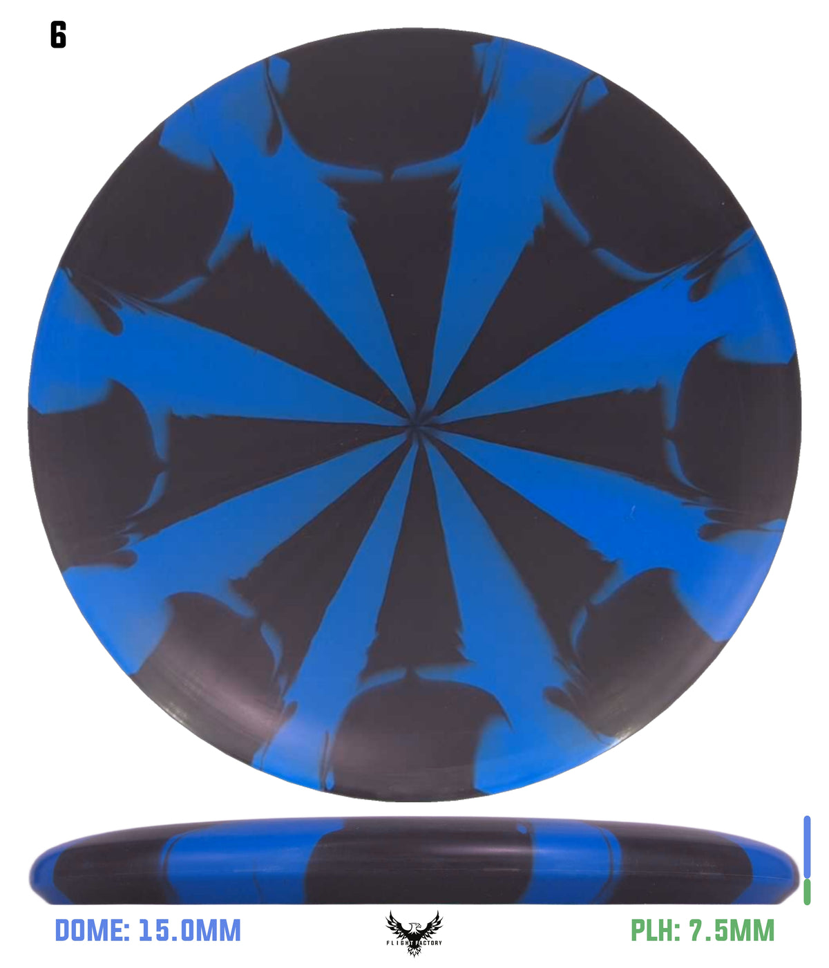 Meridian Discs Marbled Graphite Tundra