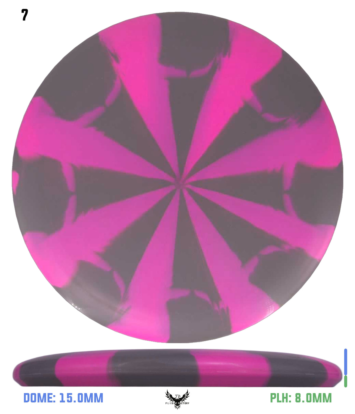 Meridian Discs Marbled Graphite Tundra