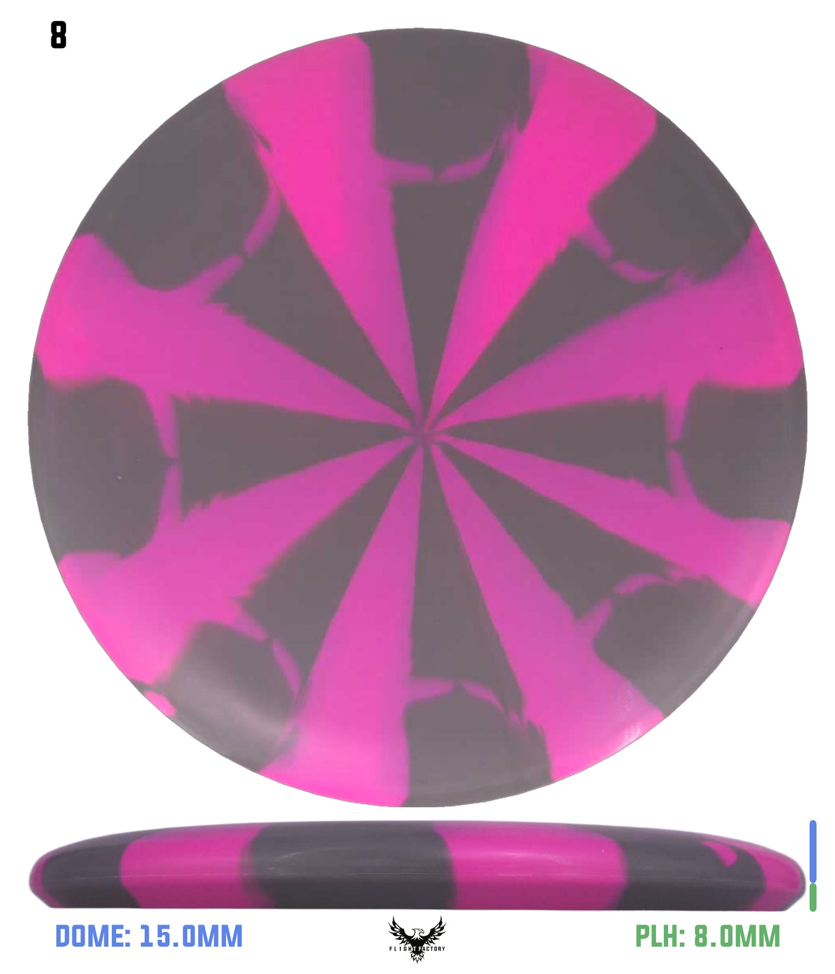 Meridian Discs Marbled Graphite Tundra