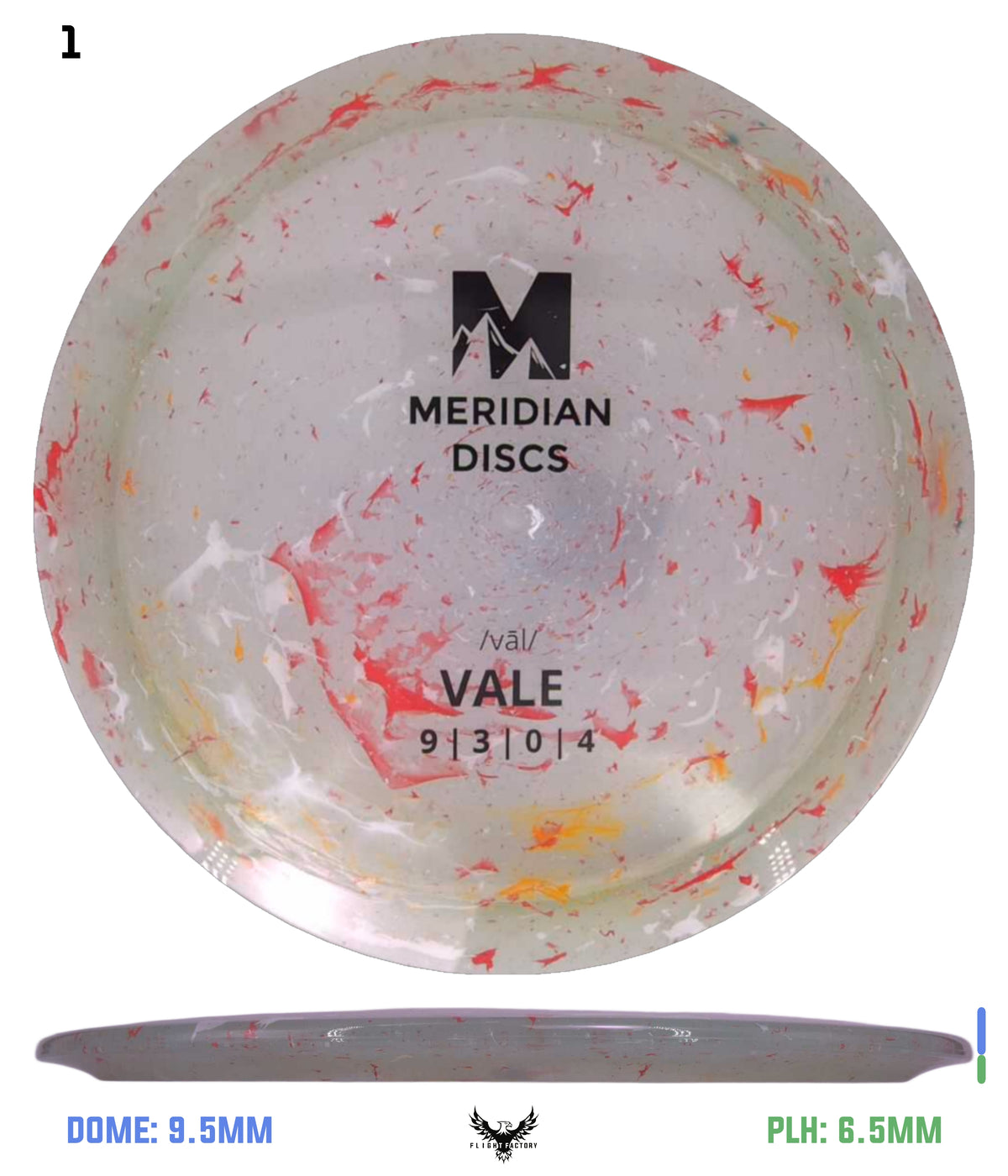 Meridian Discs Marbled Clarus Vale