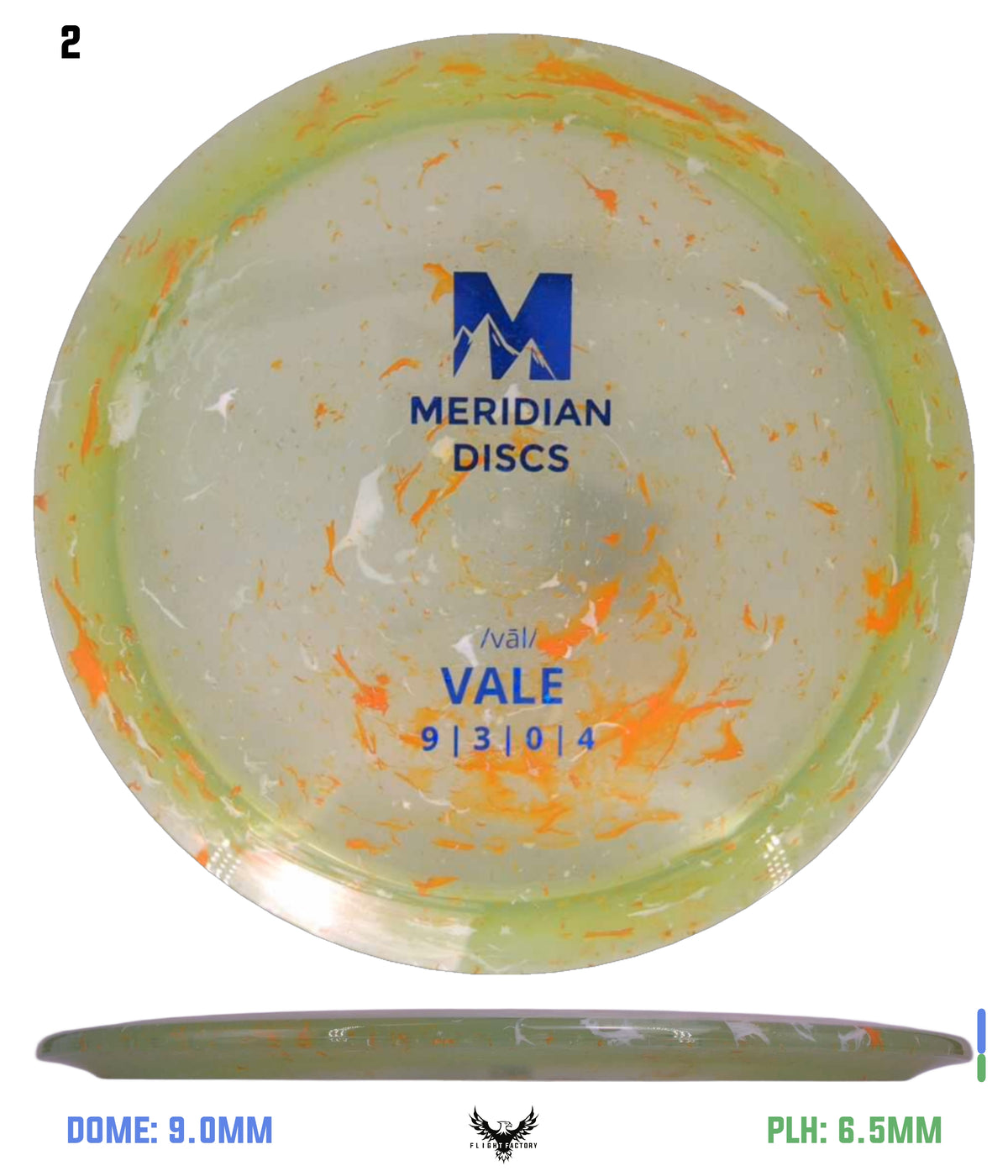 Meridian Discs Marbled Clarus Vale