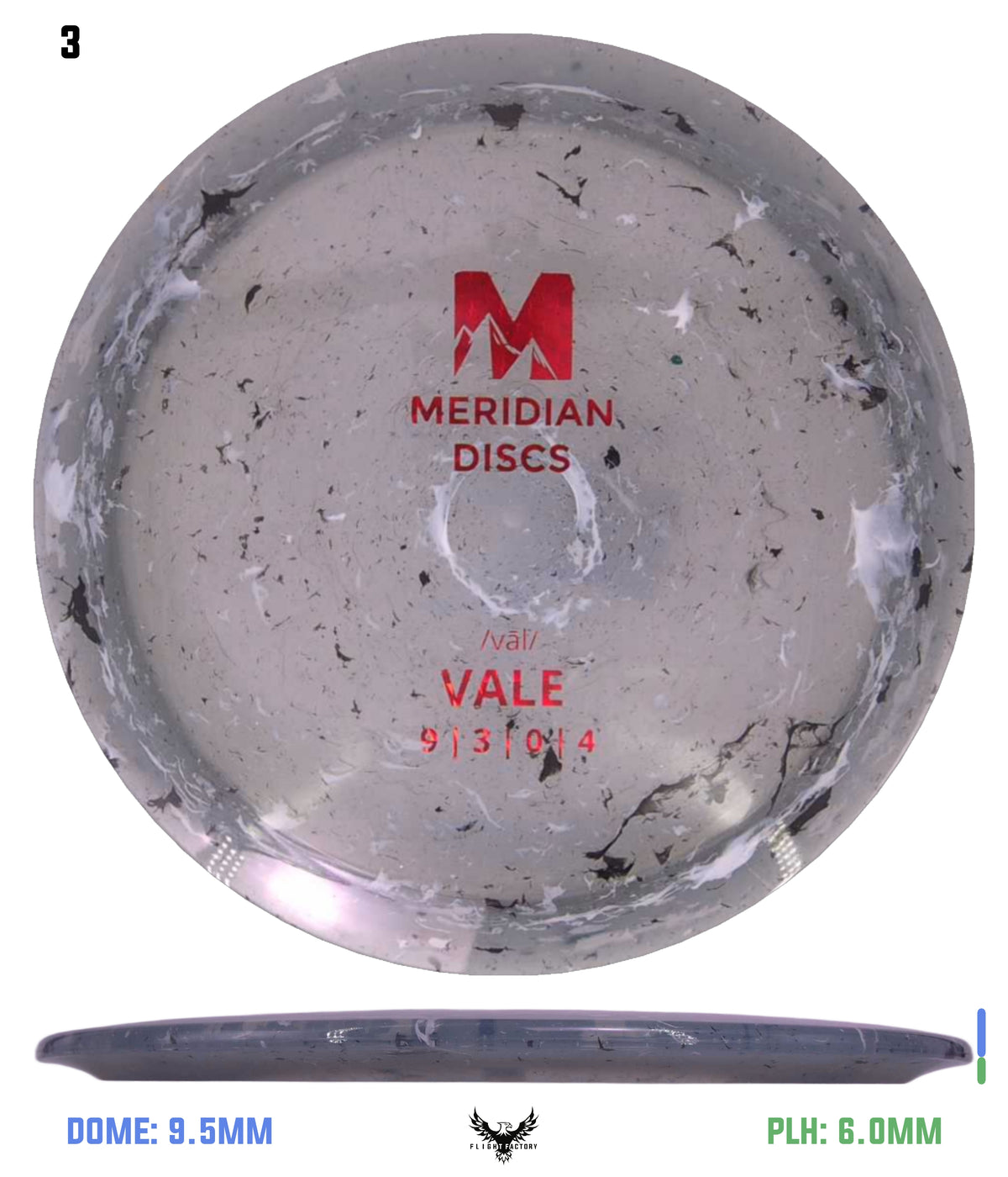 Meridian Discs Marbled Clarus Vale