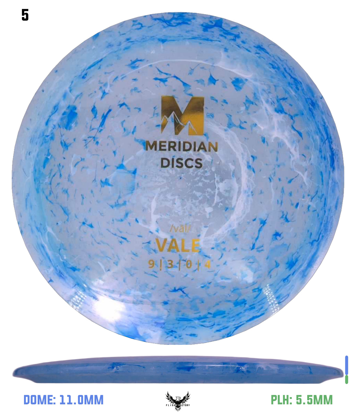 Meridian Discs Marbled Clarus Vale