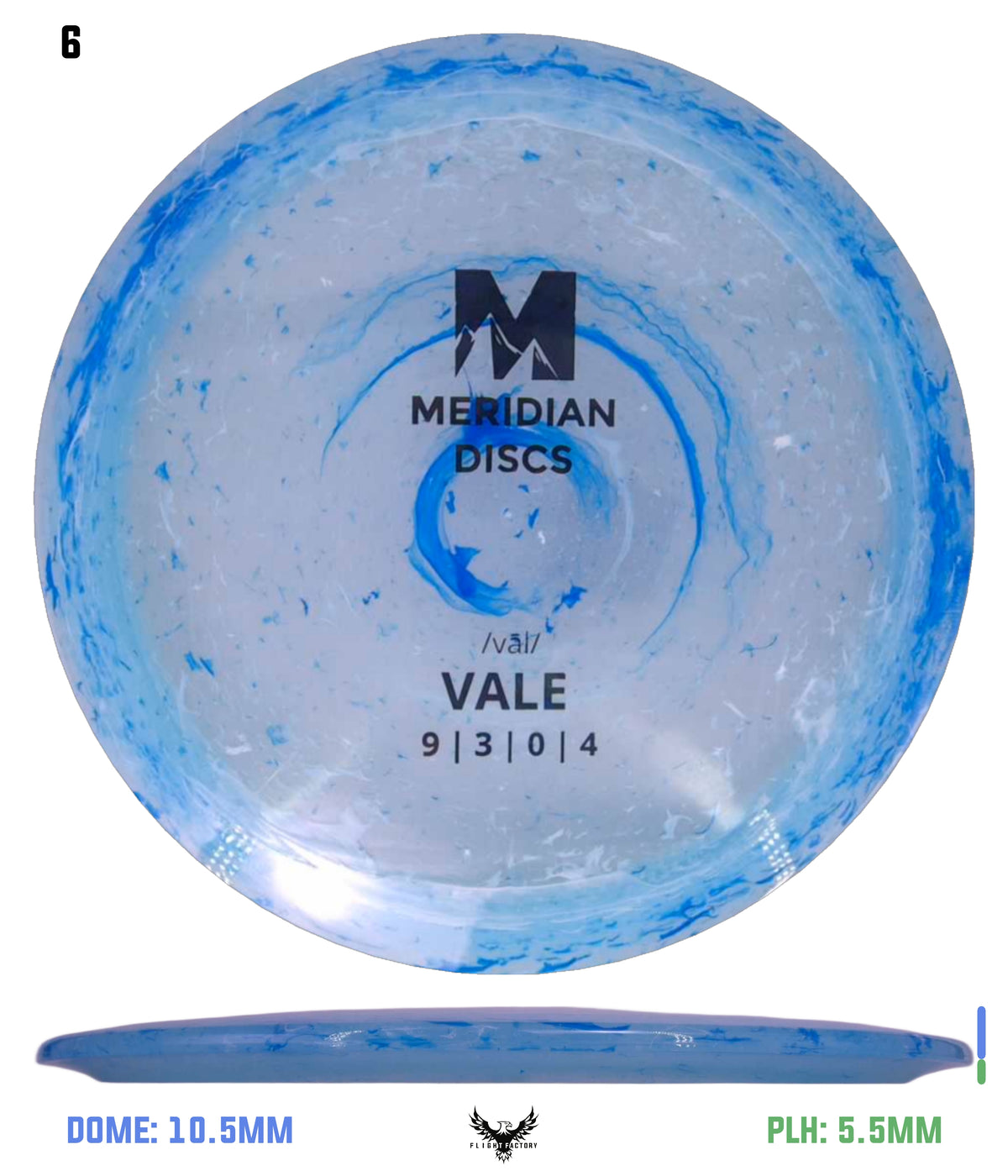 Meridian Discs Marbled Clarus Vale