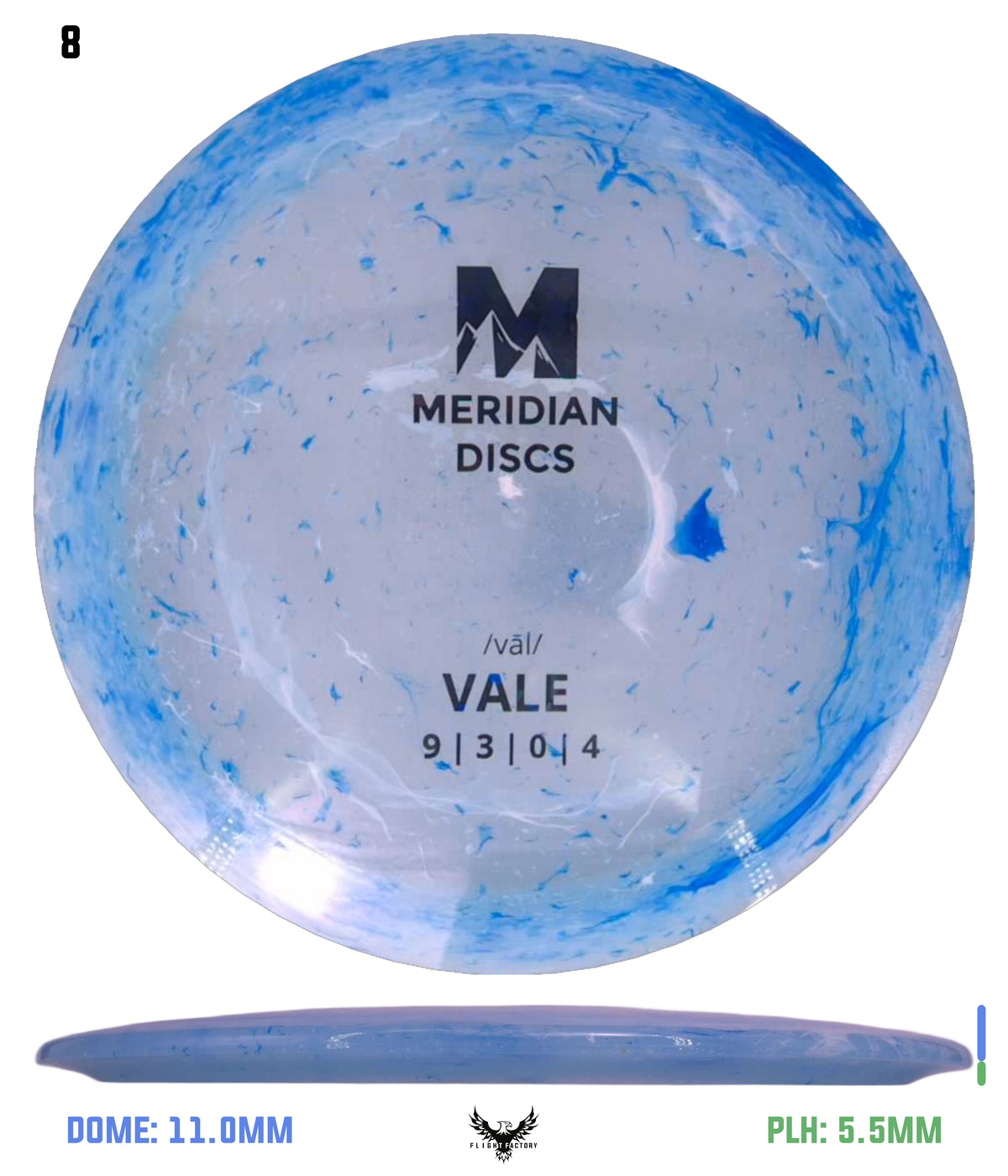 Meridian Discs Marbled Clarus Vale