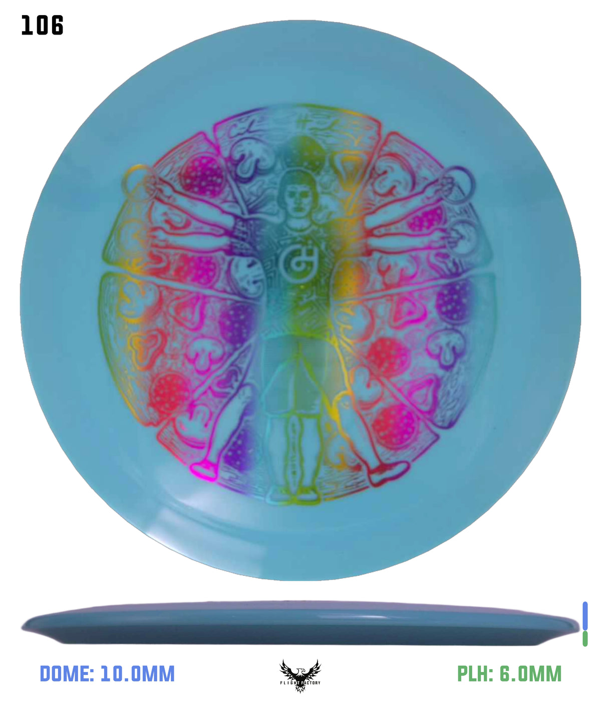 Millennium Sirius Lunar (Glow) Flat Top Draco - Vitruvian Vinny