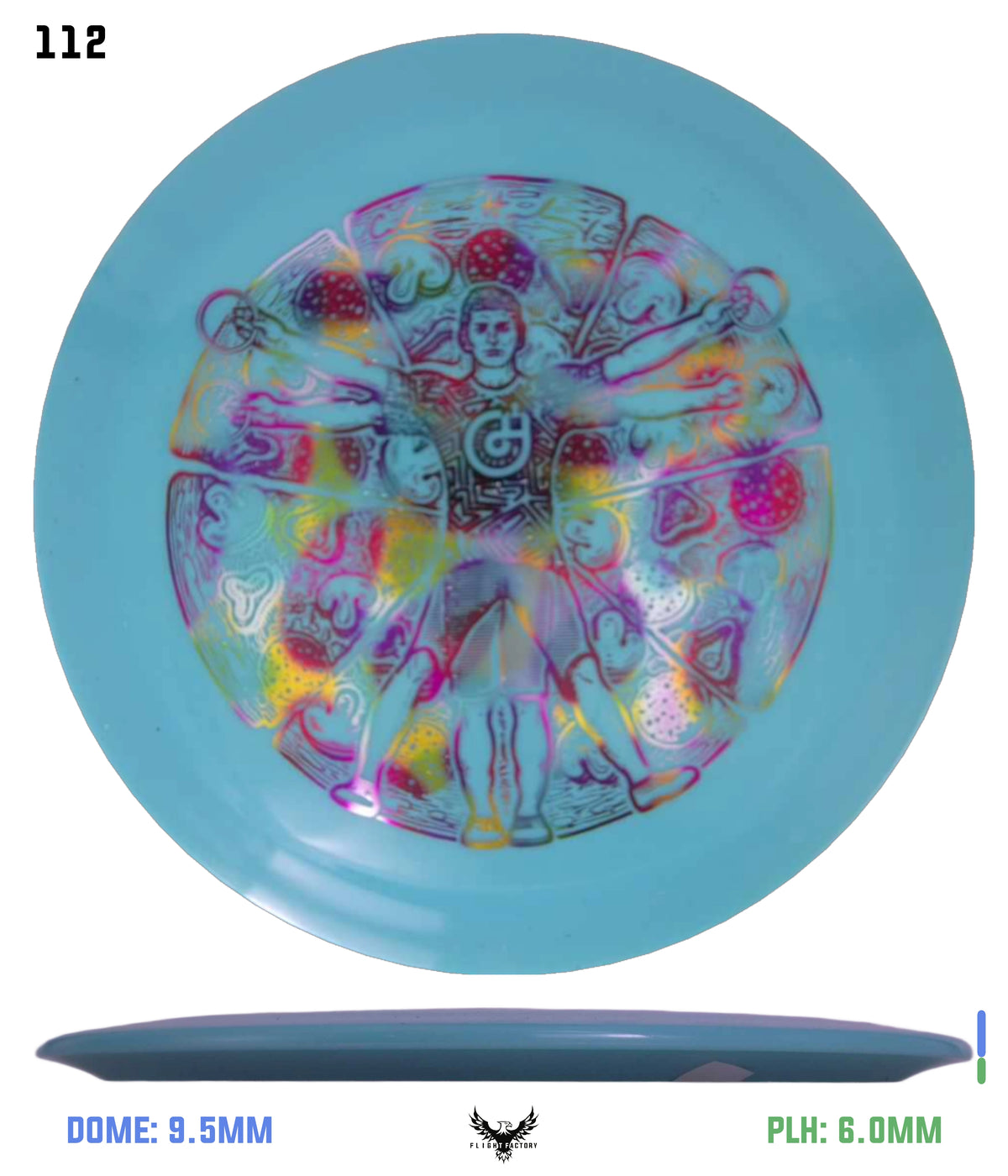 Millennium Sirius Lunar (Glow) Flat Top Draco - Vitruvian Vinny