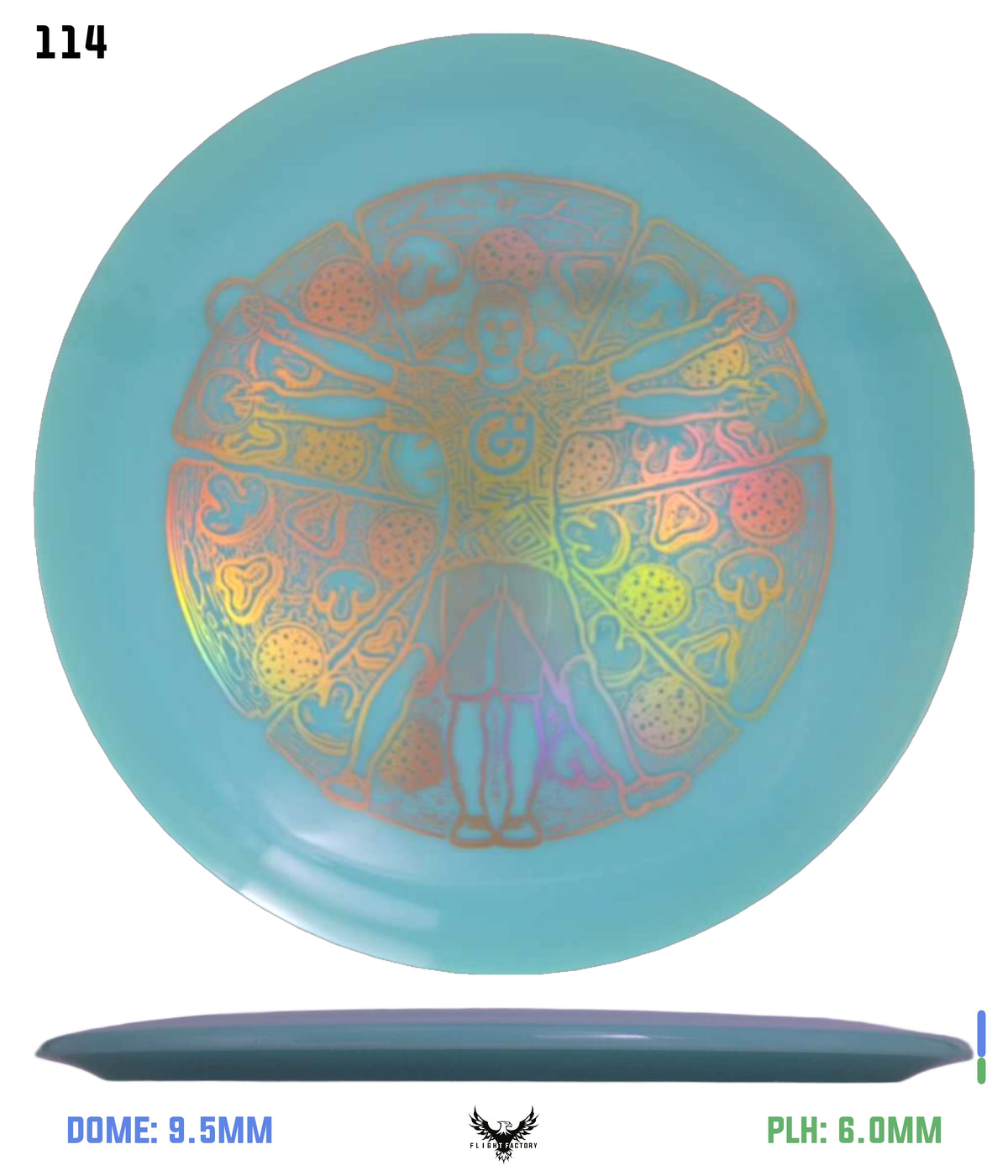 Millennium Sirius Lunar (Glow) Flat Top Draco - Vitruvian Vinny