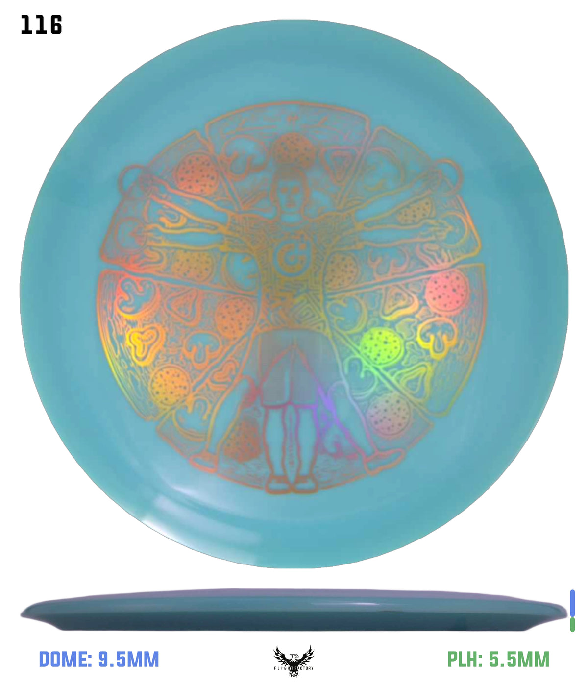 Millennium Sirius Lunar (Glow) Flat Top Draco - Vitruvian Vinny