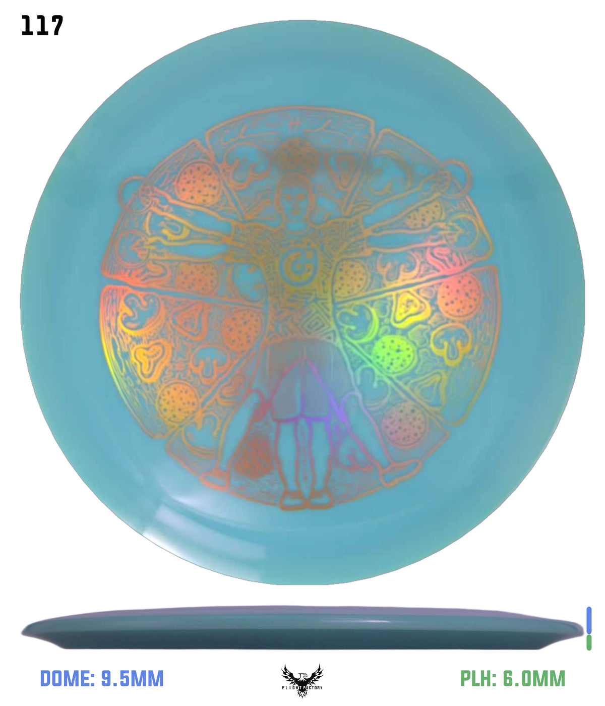 Millennium Sirius Lunar (Glow) Flat Top Draco - Vitruvian Vinny