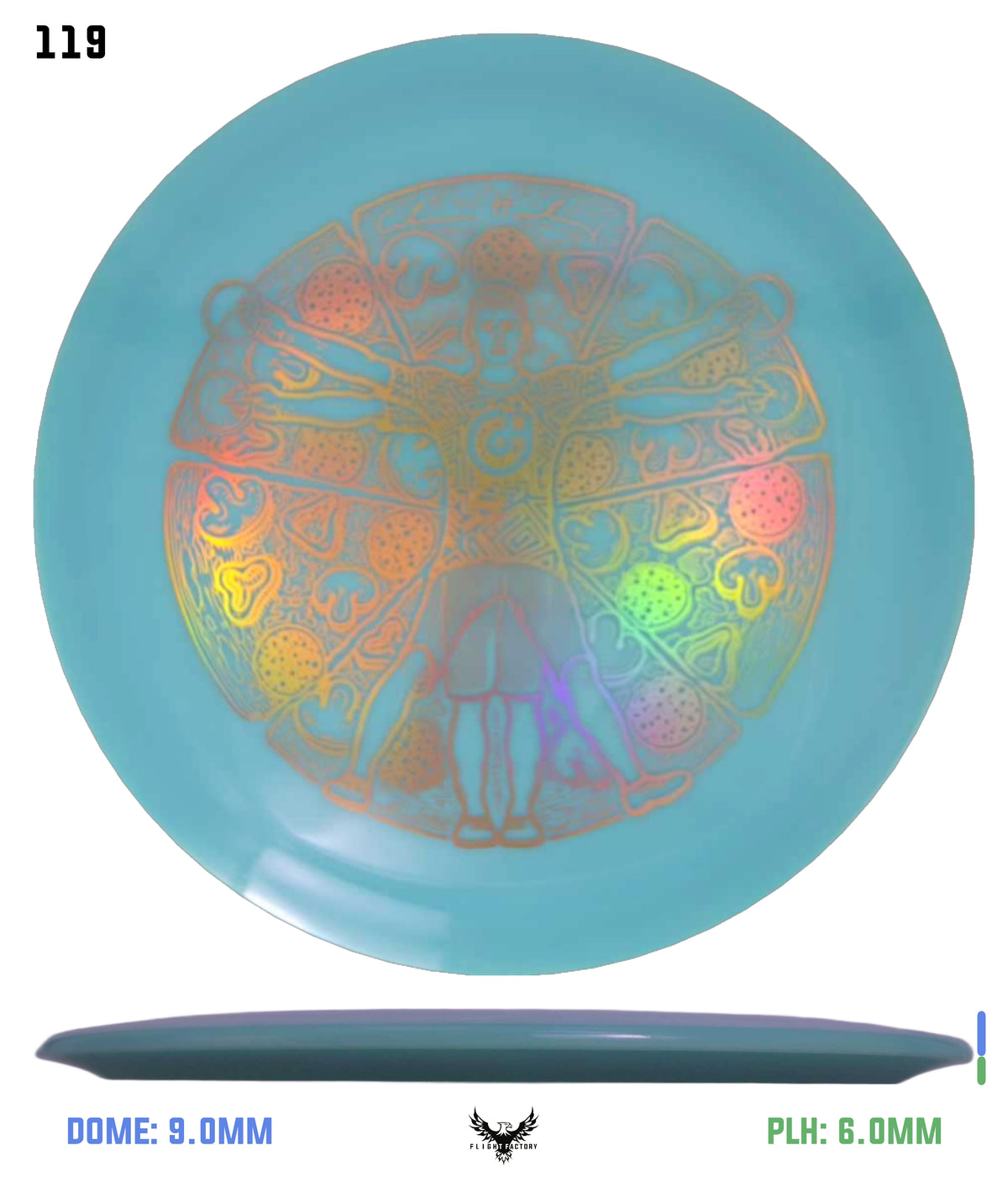 Millennium Sirius Lunar (Glow) Flat Top Draco - Vitruvian Vinny