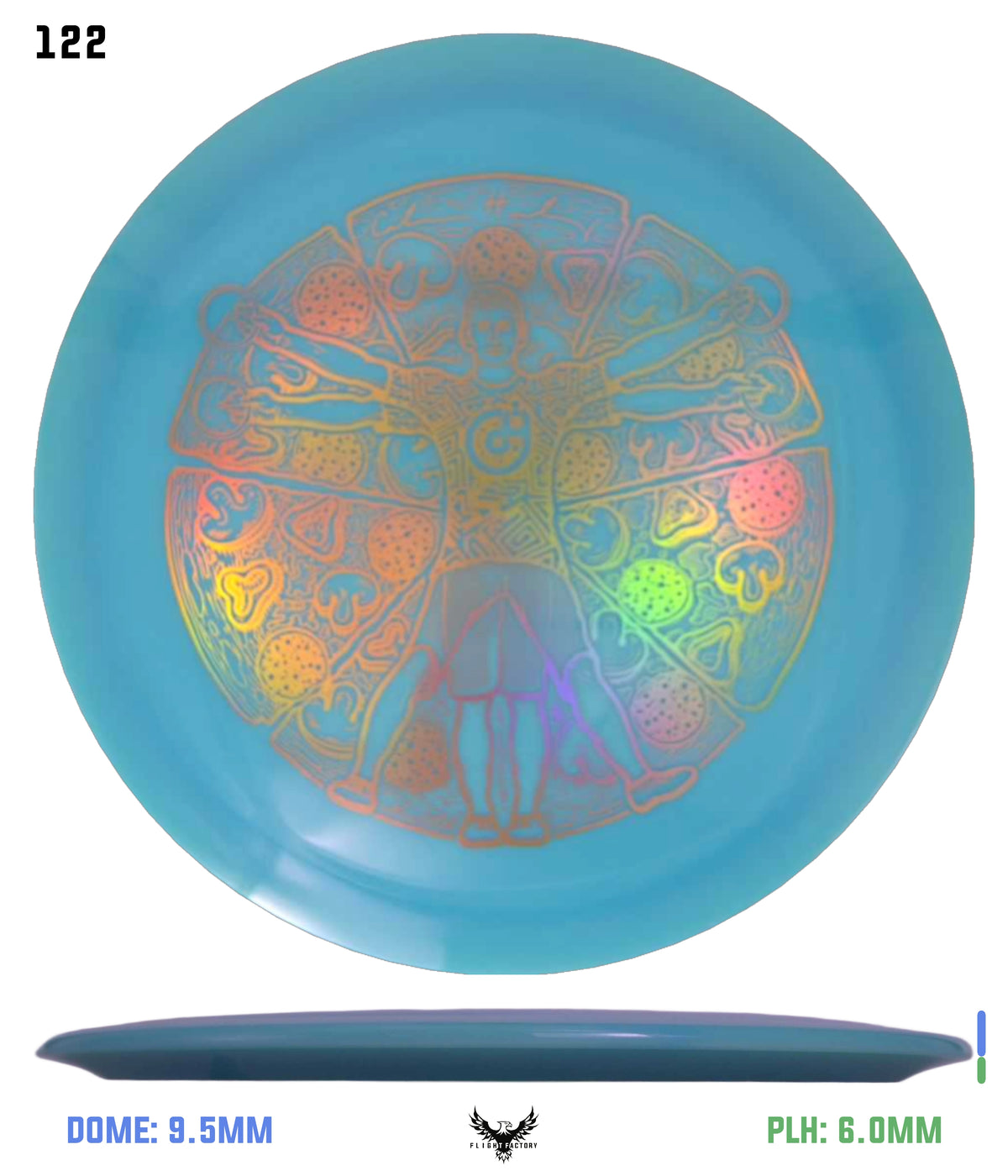 Millennium Sirius Lunar (Glow) Flat Top Draco - Vitruvian Vinny