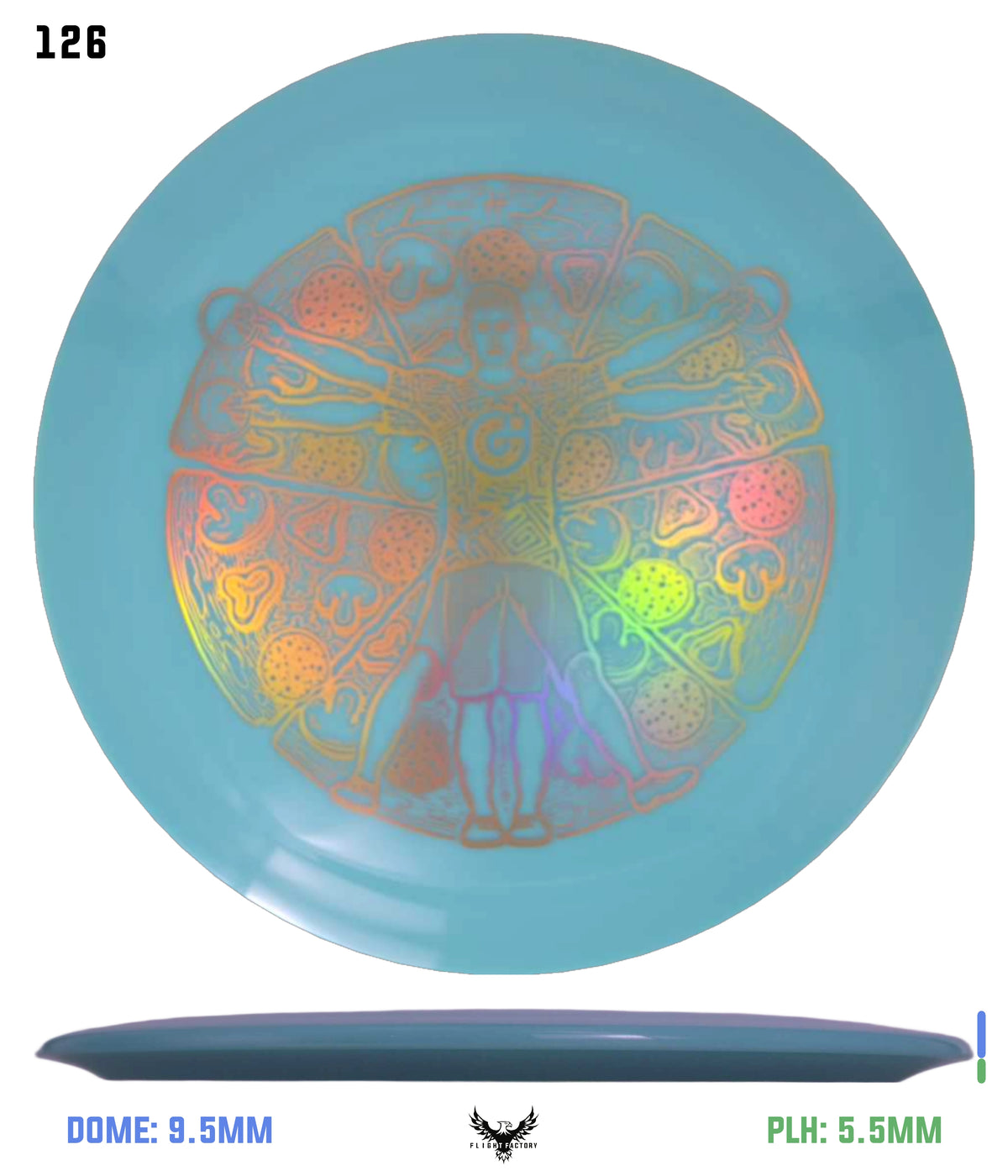 Millennium Sirius Lunar (Glow) Flat Top Draco - Vitruvian Vinny