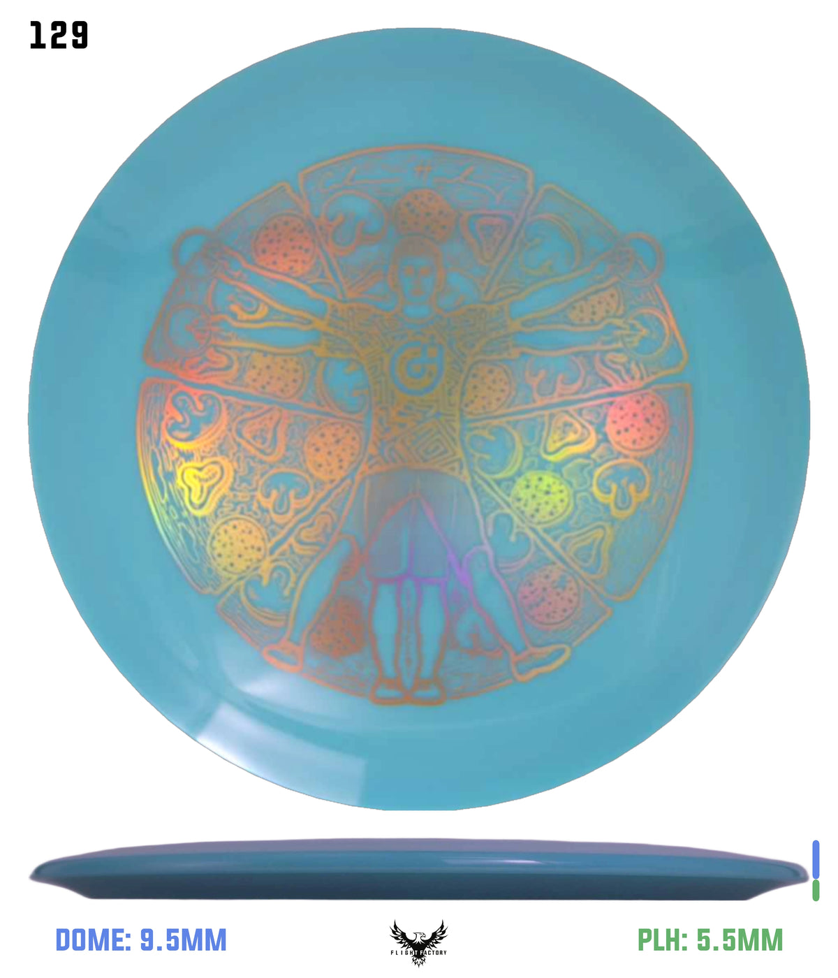 Millennium Sirius Lunar (Glow) Flat Top Draco - Vitruvian Vinny