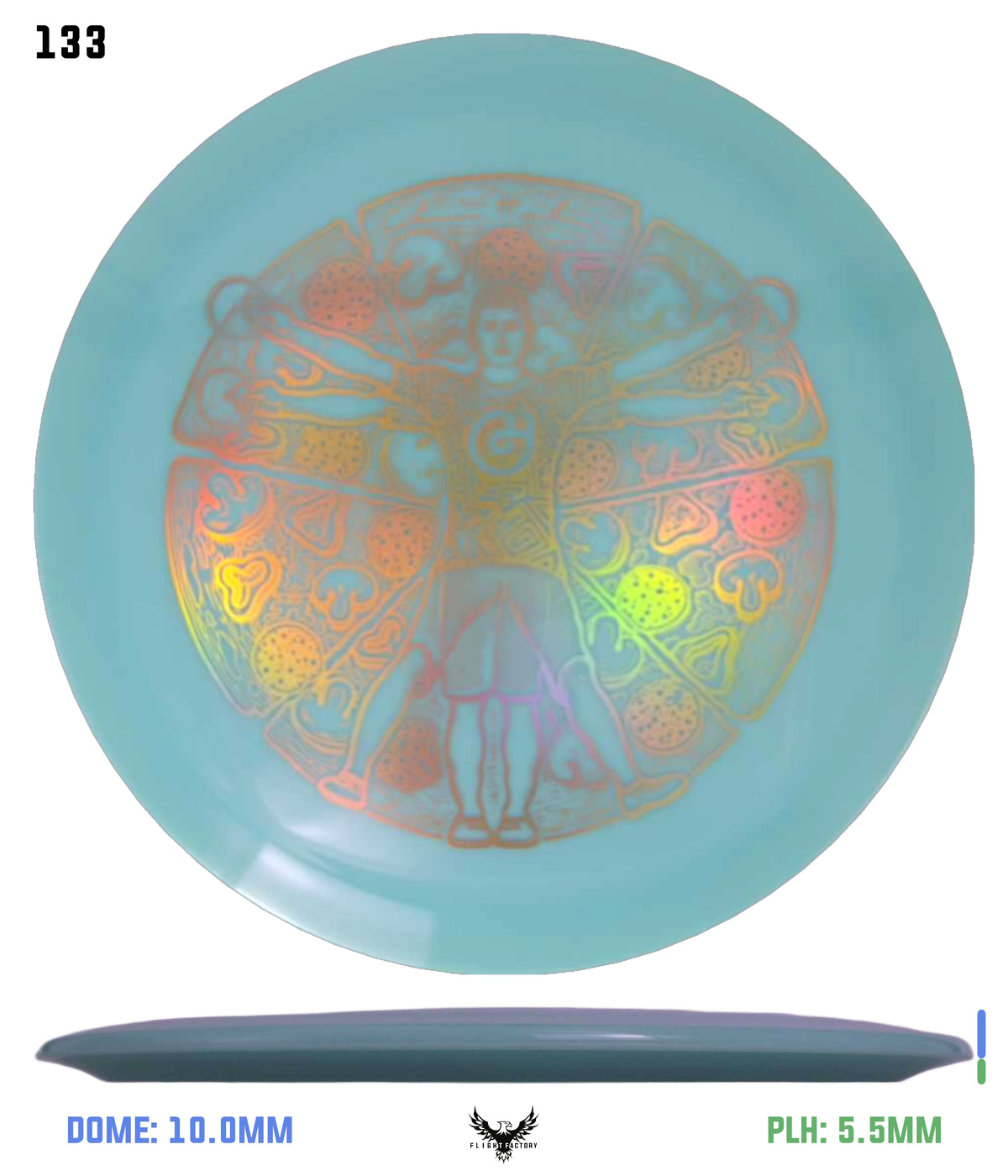 Millennium Sirius Lunar (Glow) Flat Top Draco - Vitruvian Vinny