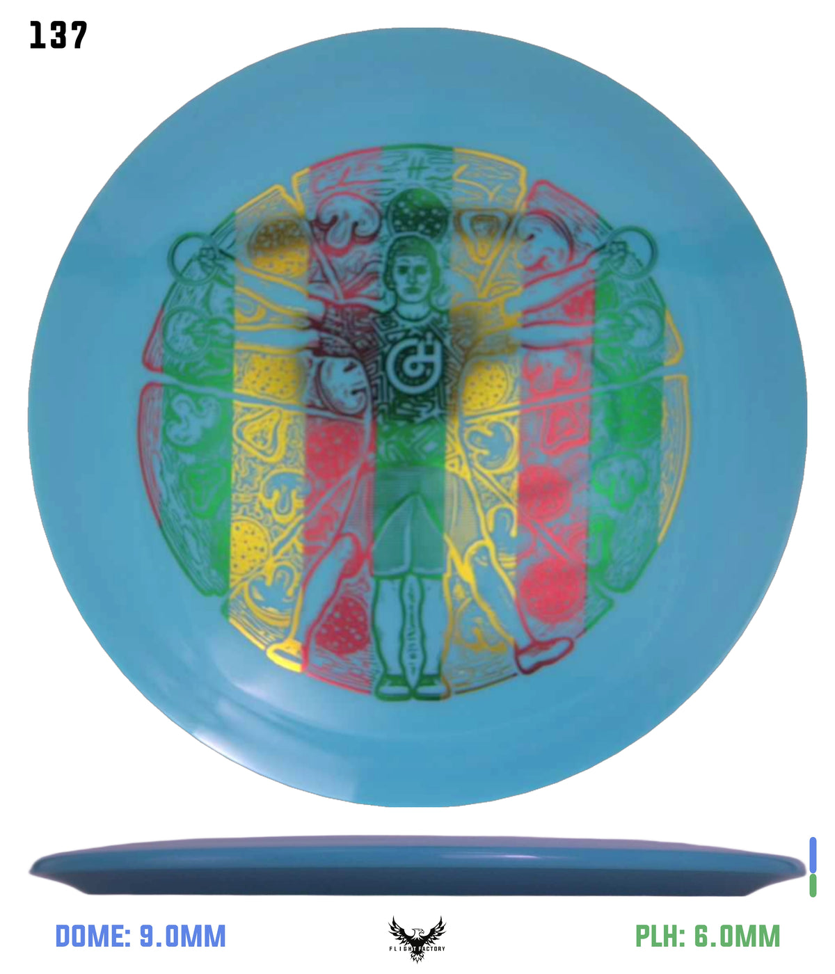 Millennium Sirius Lunar (Glow) Flat Top Draco - Vitruvian Vinny