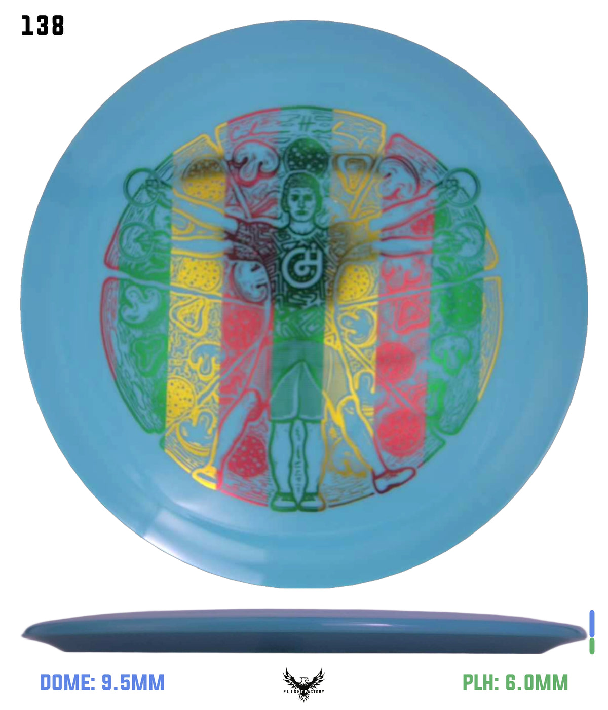 Millennium Sirius Lunar (Glow) Flat Top Draco - Vitruvian Vinny