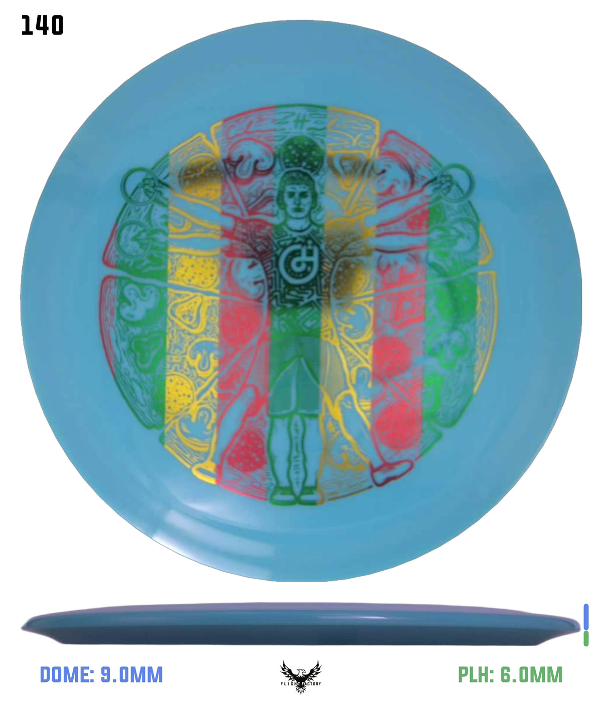 Millennium Sirius Lunar (Glow) Flat Top Draco - Vitruvian Vinny