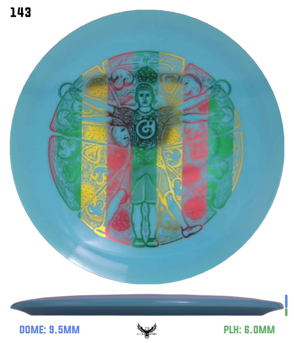 Millennium Sirius Lunar (Glow) Flat Top Draco - Vitruvian Vinny