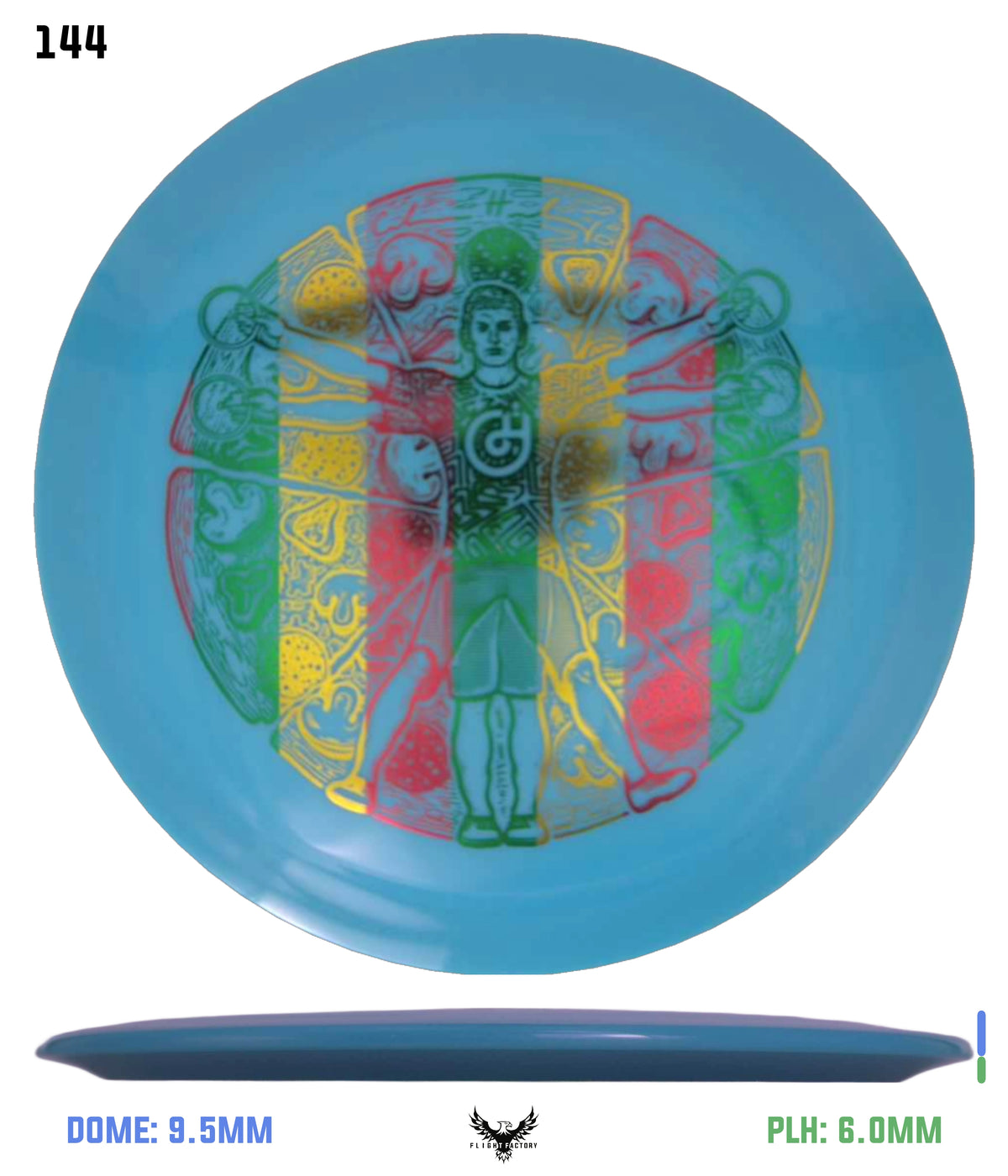 Millennium Sirius Lunar (Glow) Flat Top Draco - Vitruvian Vinny