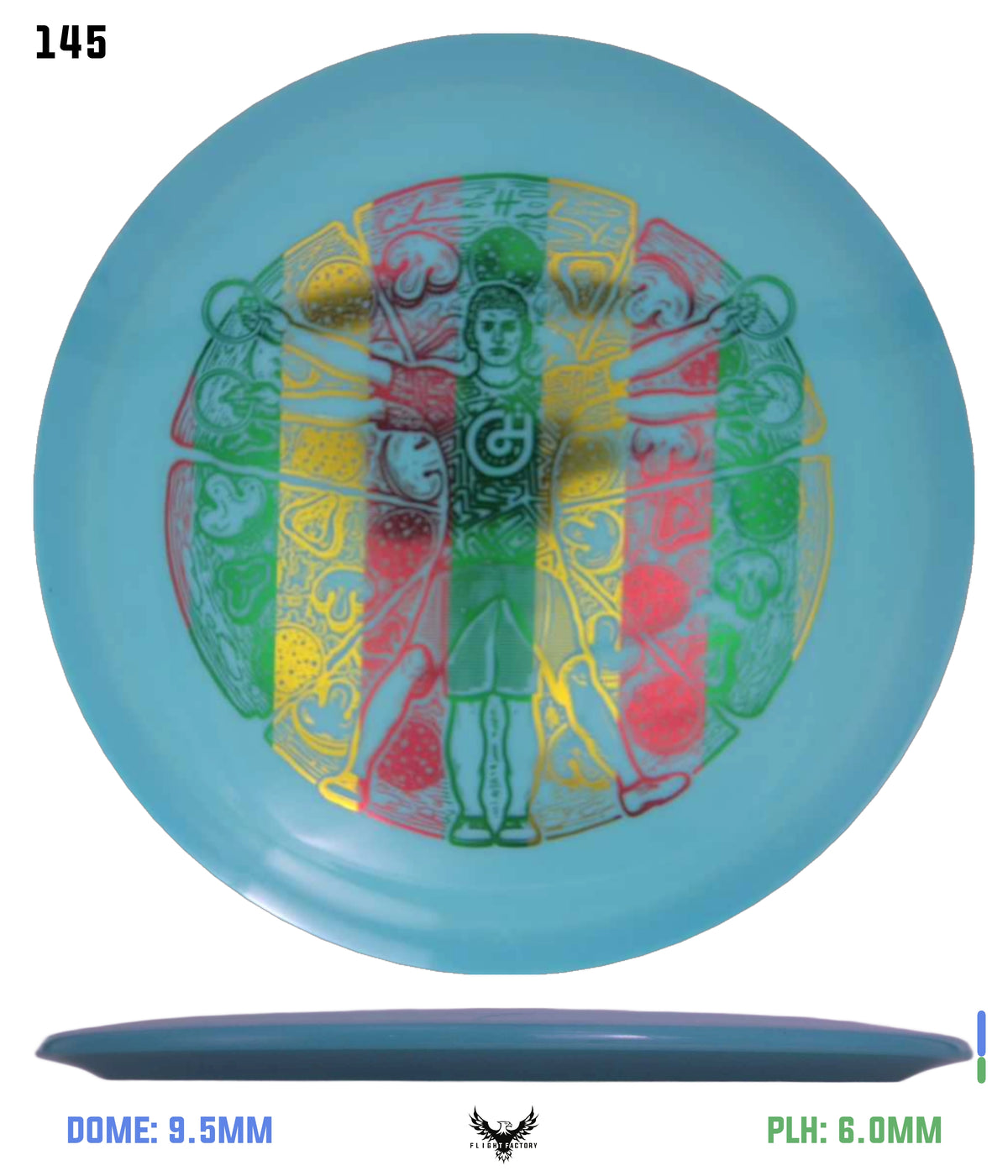 Millennium Sirius Lunar (Glow) Flat Top Draco - Vitruvian Vinny