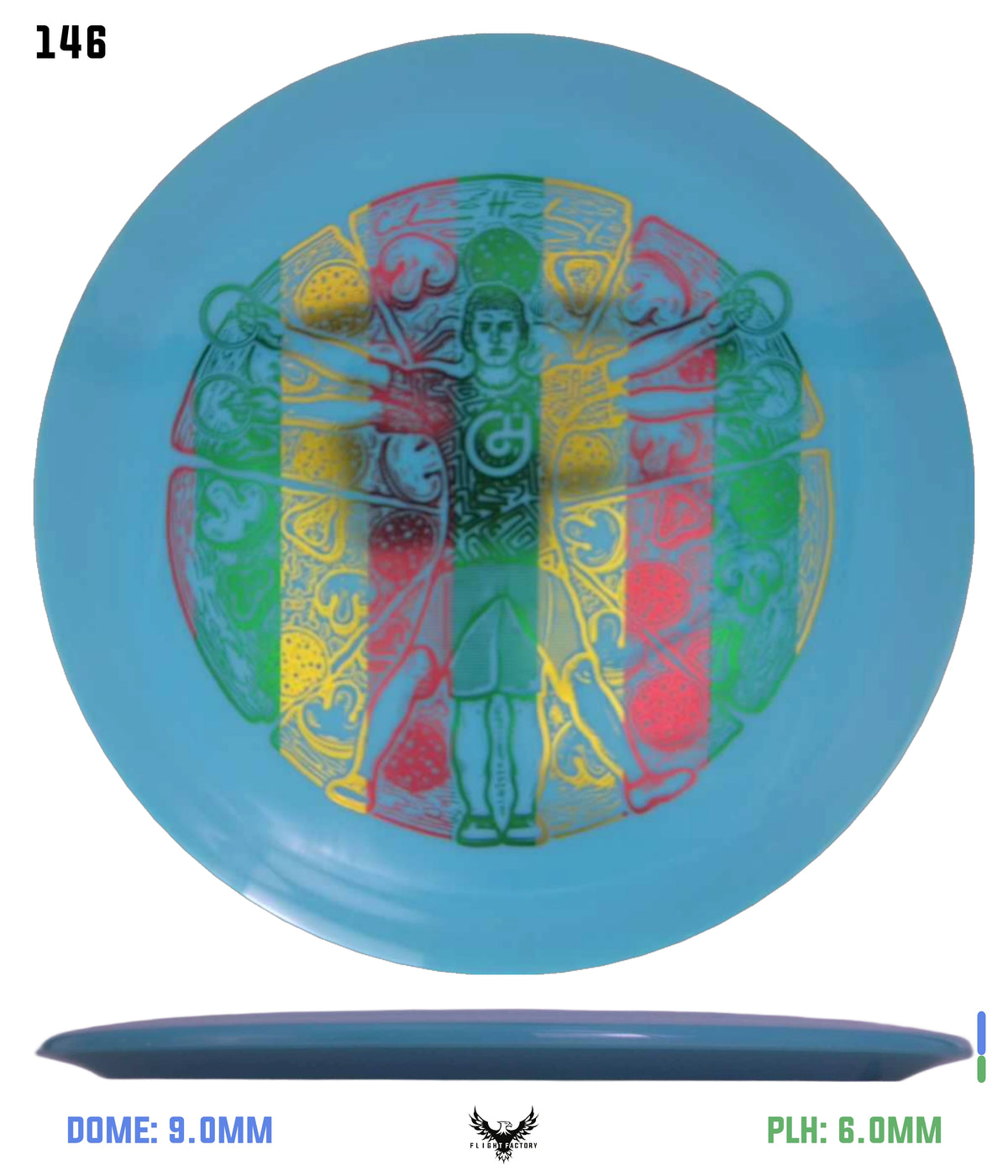 Millennium Sirius Lunar (Glow) Flat Top Draco - Vitruvian Vinny