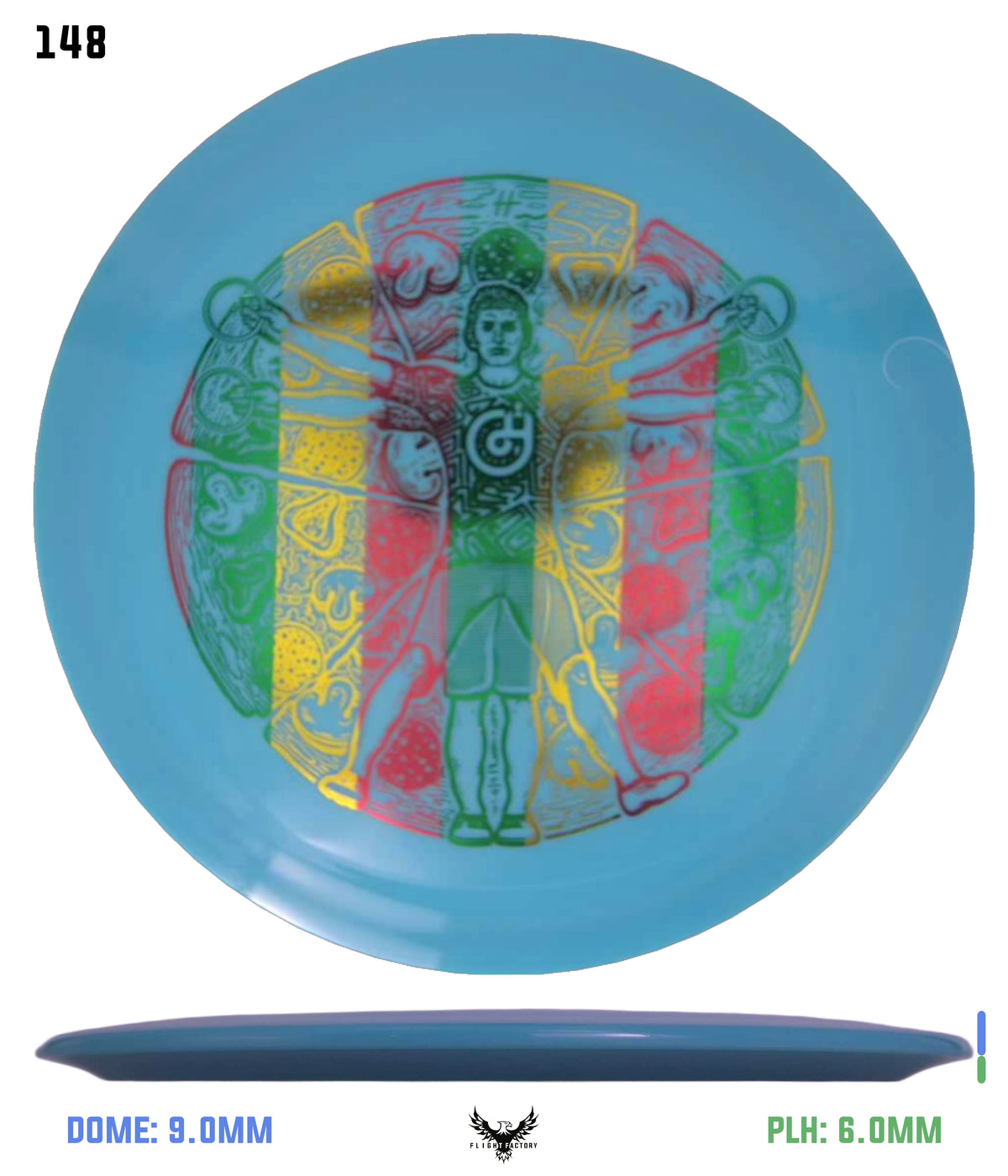 Millennium Sirius Lunar (Glow) Flat Top Draco - Vitruvian Vinny