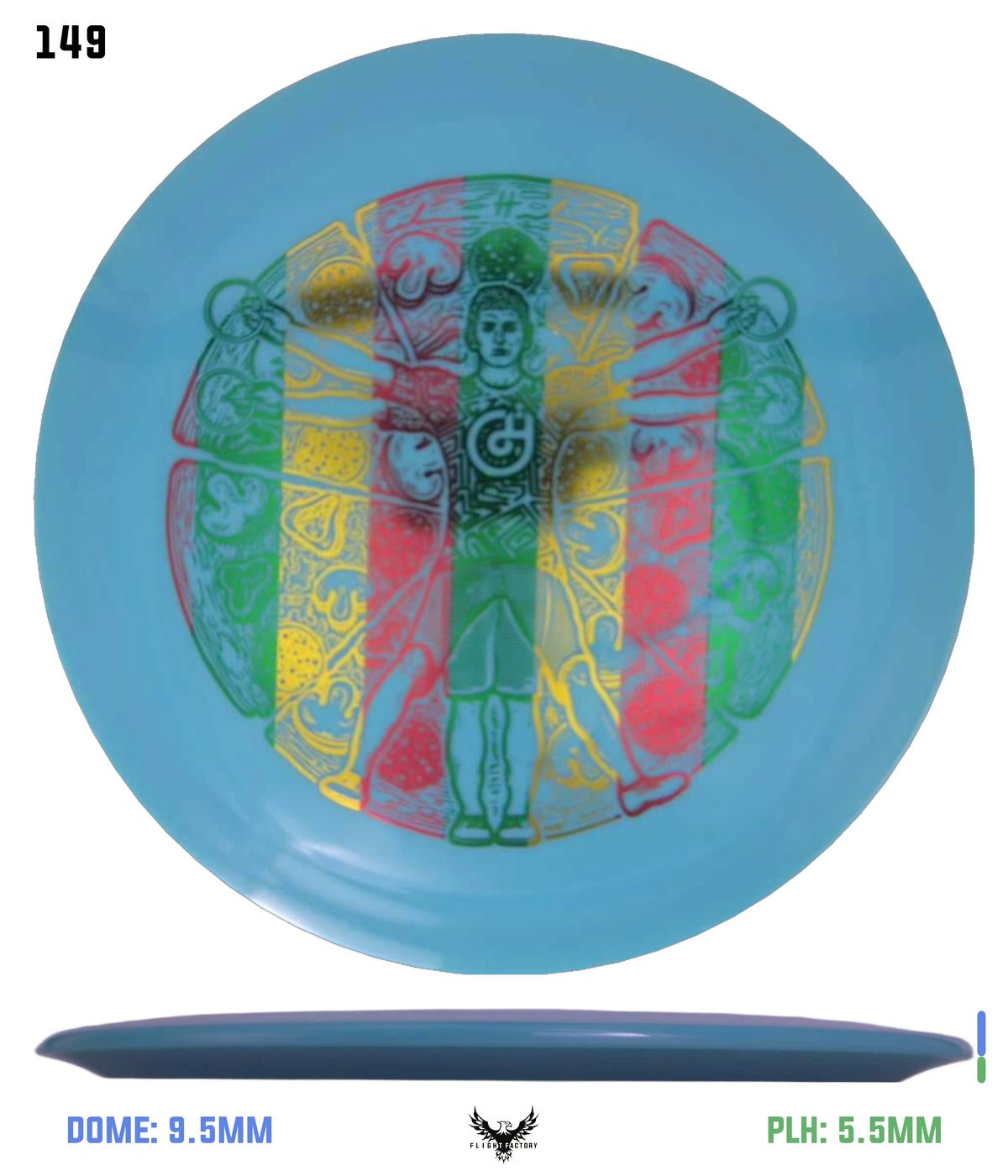 Millennium Sirius Lunar (Glow) Flat Top Draco - Vitruvian Vinny