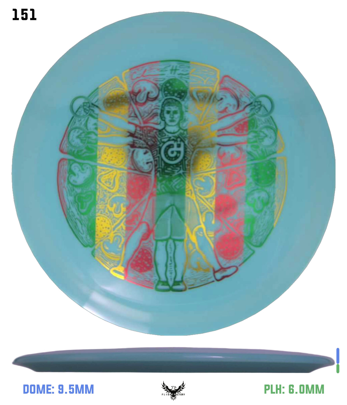 Millennium Sirius Lunar (Glow) Flat Top Draco - Vitruvian Vinny