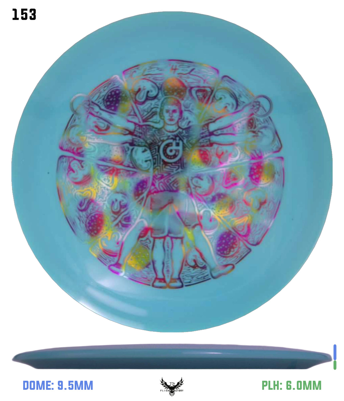 Millennium Sirius Lunar (Glow) Flat Top Draco - Vitruvian Vinny