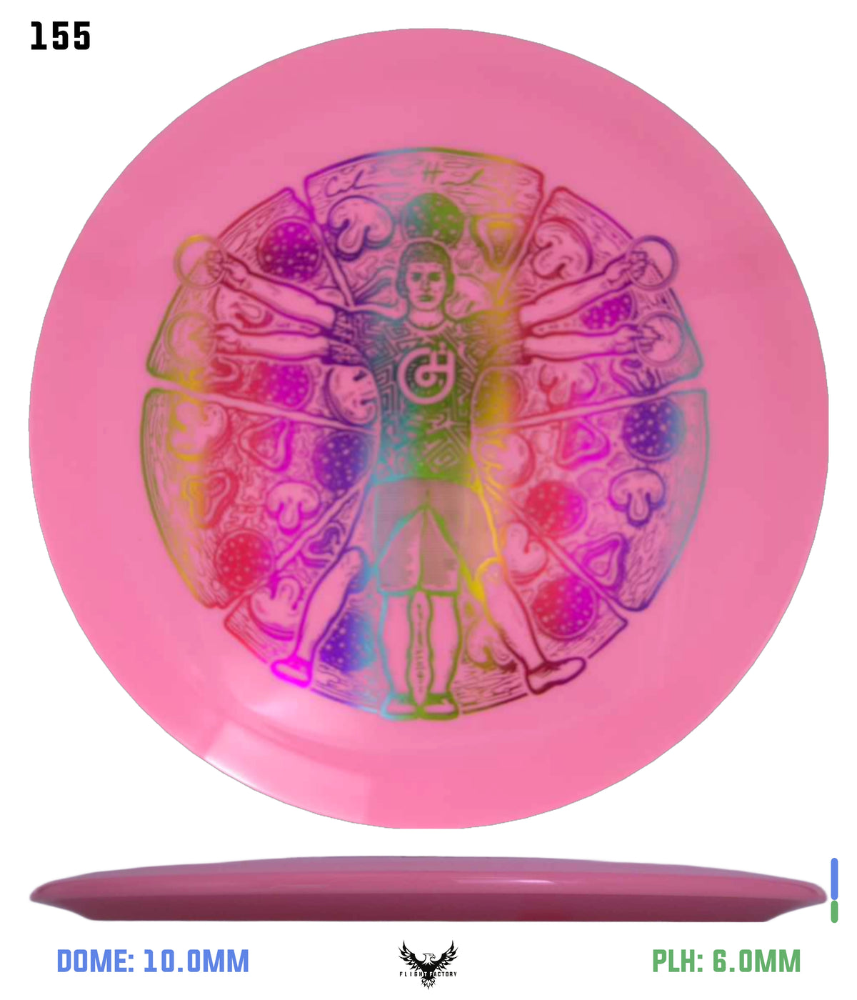 Millennium Sirius Lunar (Glow) Flat Top Draco - Vitruvian Vinny