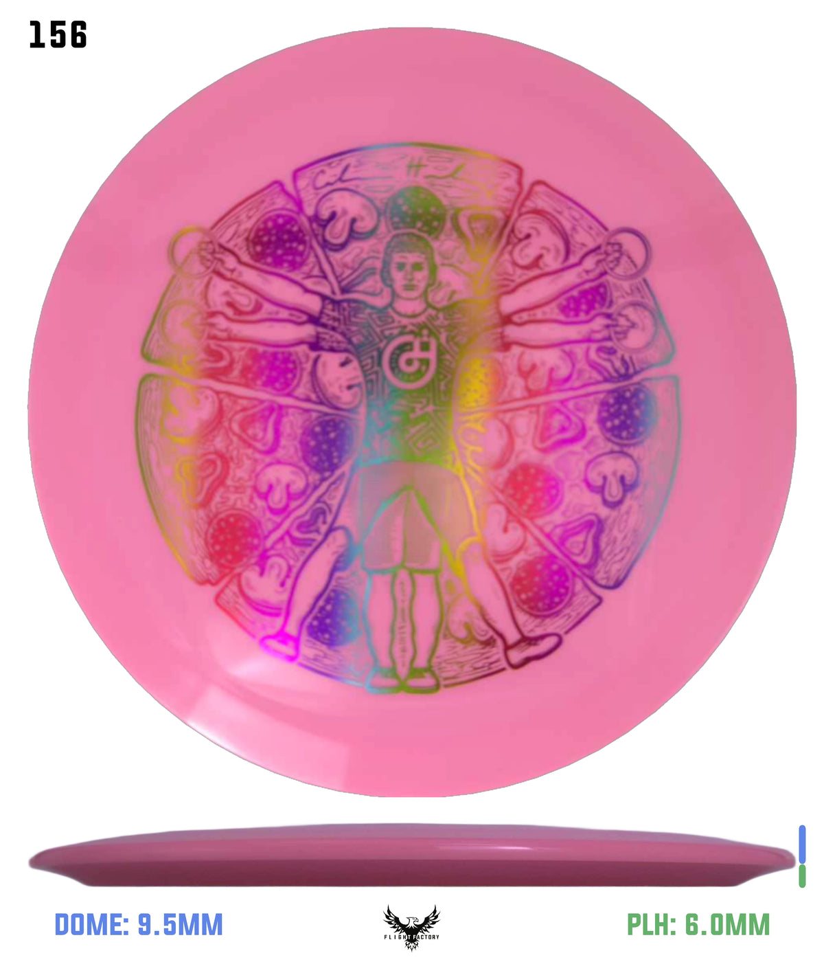 Millennium Sirius Lunar (Glow) Flat Top Draco - Vitruvian Vinny