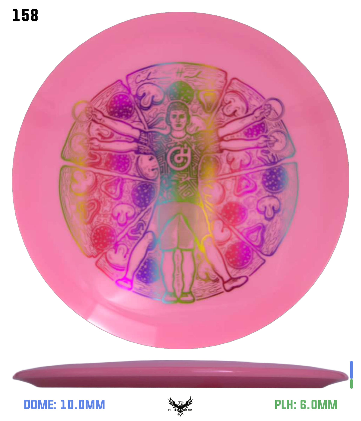 Millennium Sirius Lunar (Glow) Flat Top Draco - Vitruvian Vinny