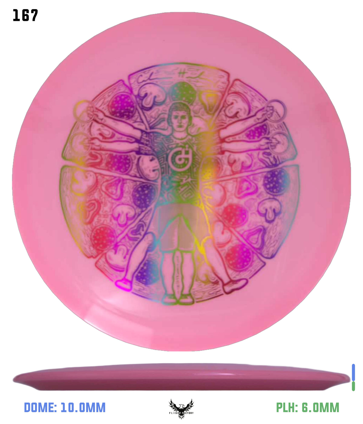 Millennium Sirius Lunar (Glow) Flat Top Draco - Vitruvian Vinny