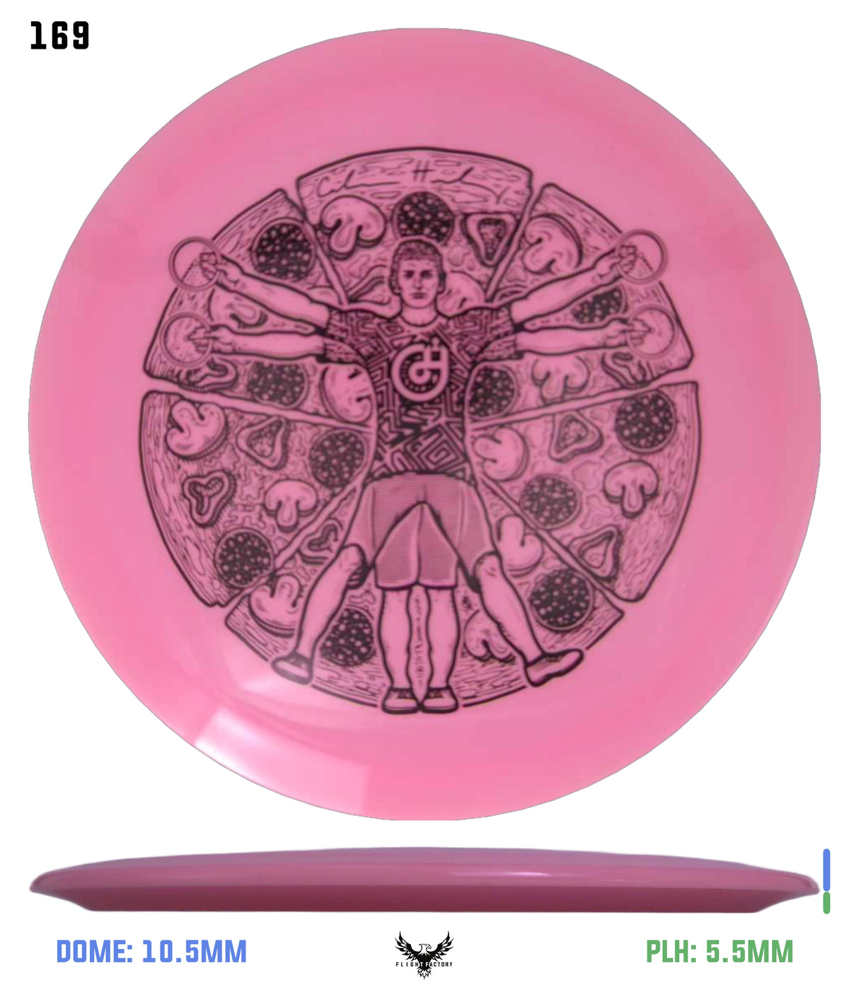 Millennium Sirius Lunar (Glow) Flat Top Draco - Vitruvian Vinny