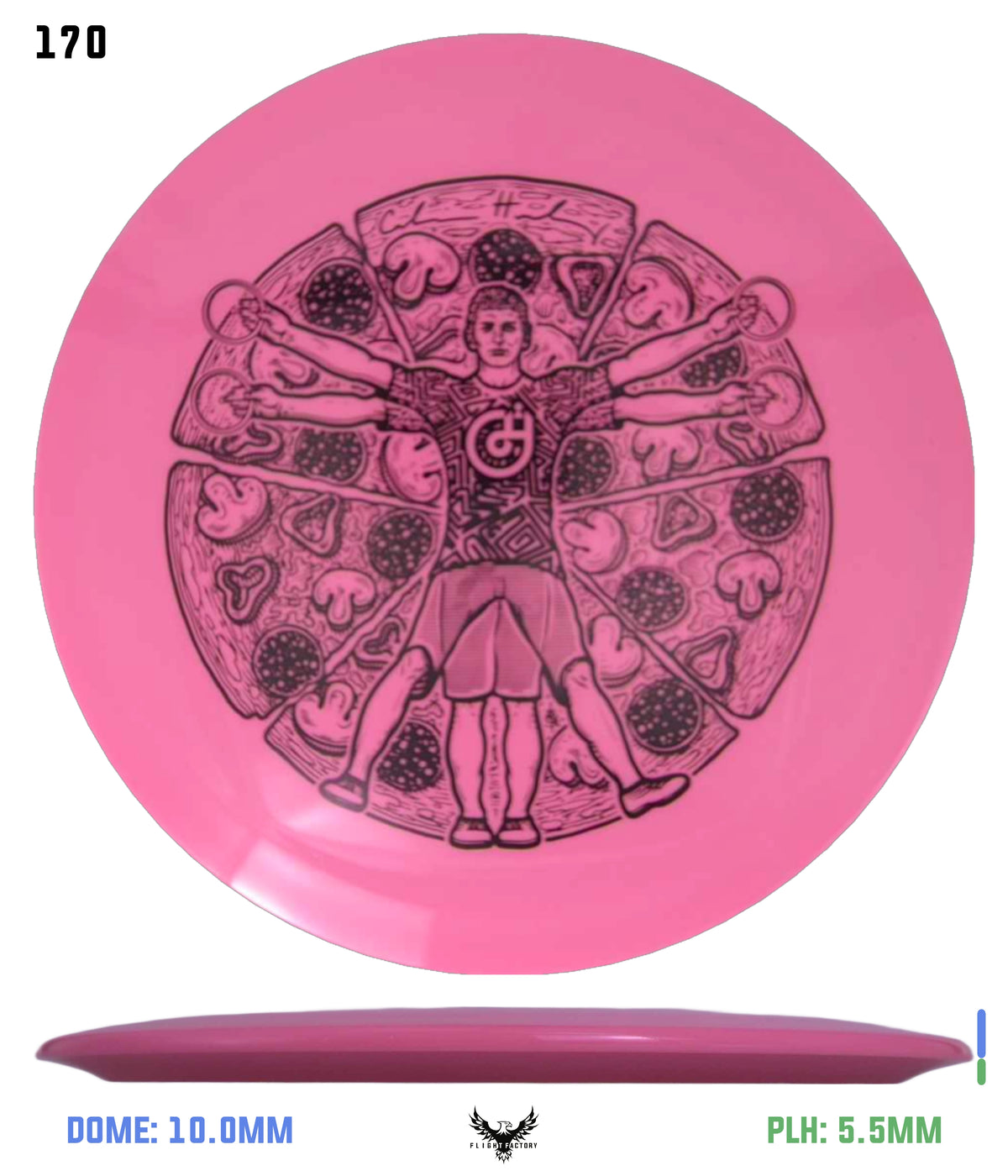 Millennium Sirius Lunar (Glow) Flat Top Draco - Vitruvian Vinny