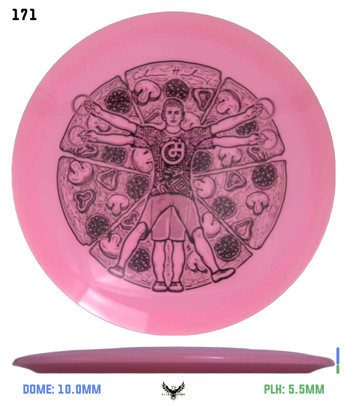 Millennium Sirius Lunar (Glow) Flat Top Draco - Vitruvian Vinny