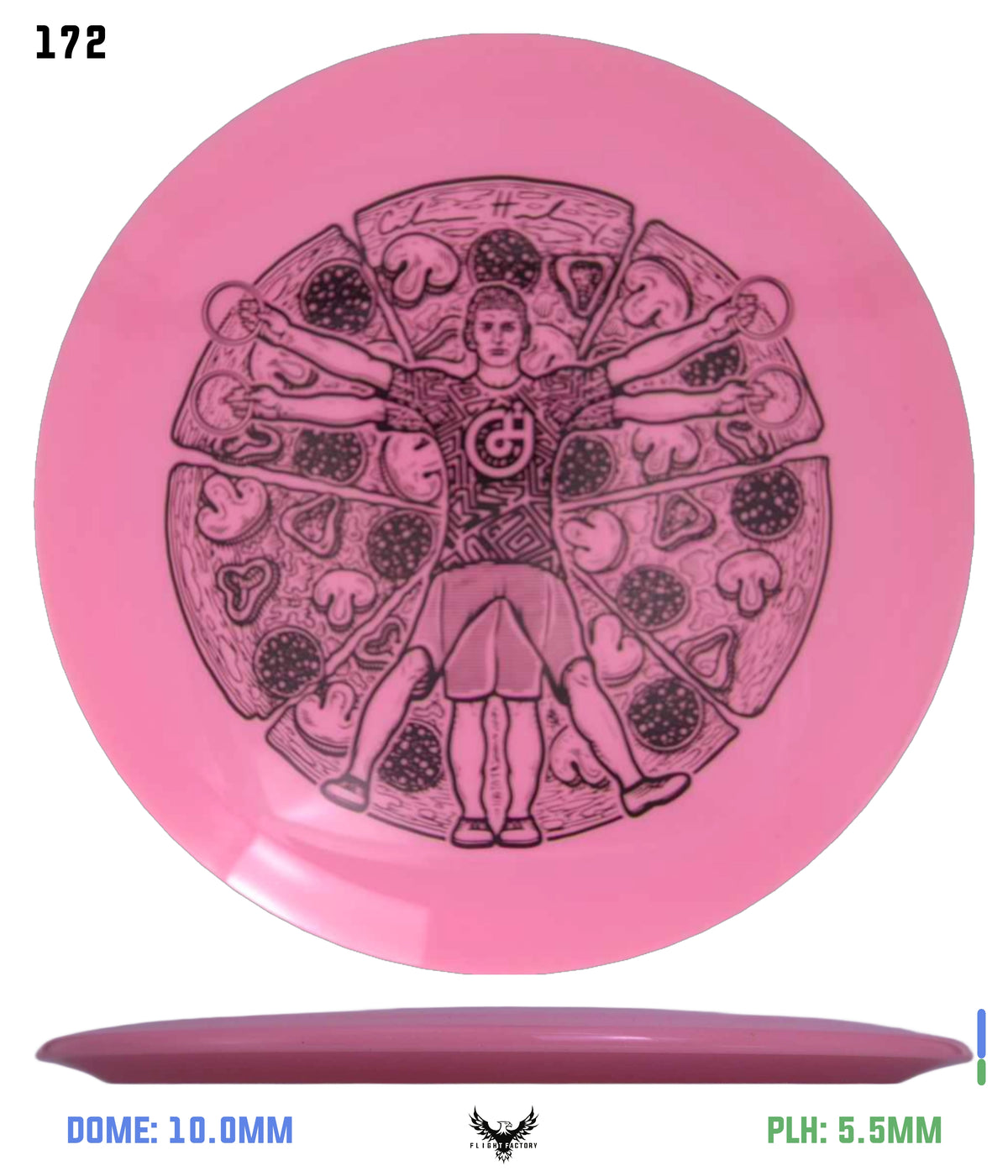 Millennium Sirius Lunar (Glow) Flat Top Draco - Vitruvian Vinny