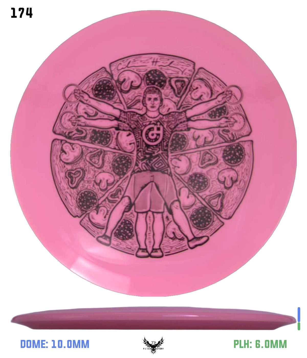 Millennium Sirius Lunar (Glow) Flat Top Draco - Vitruvian Vinny