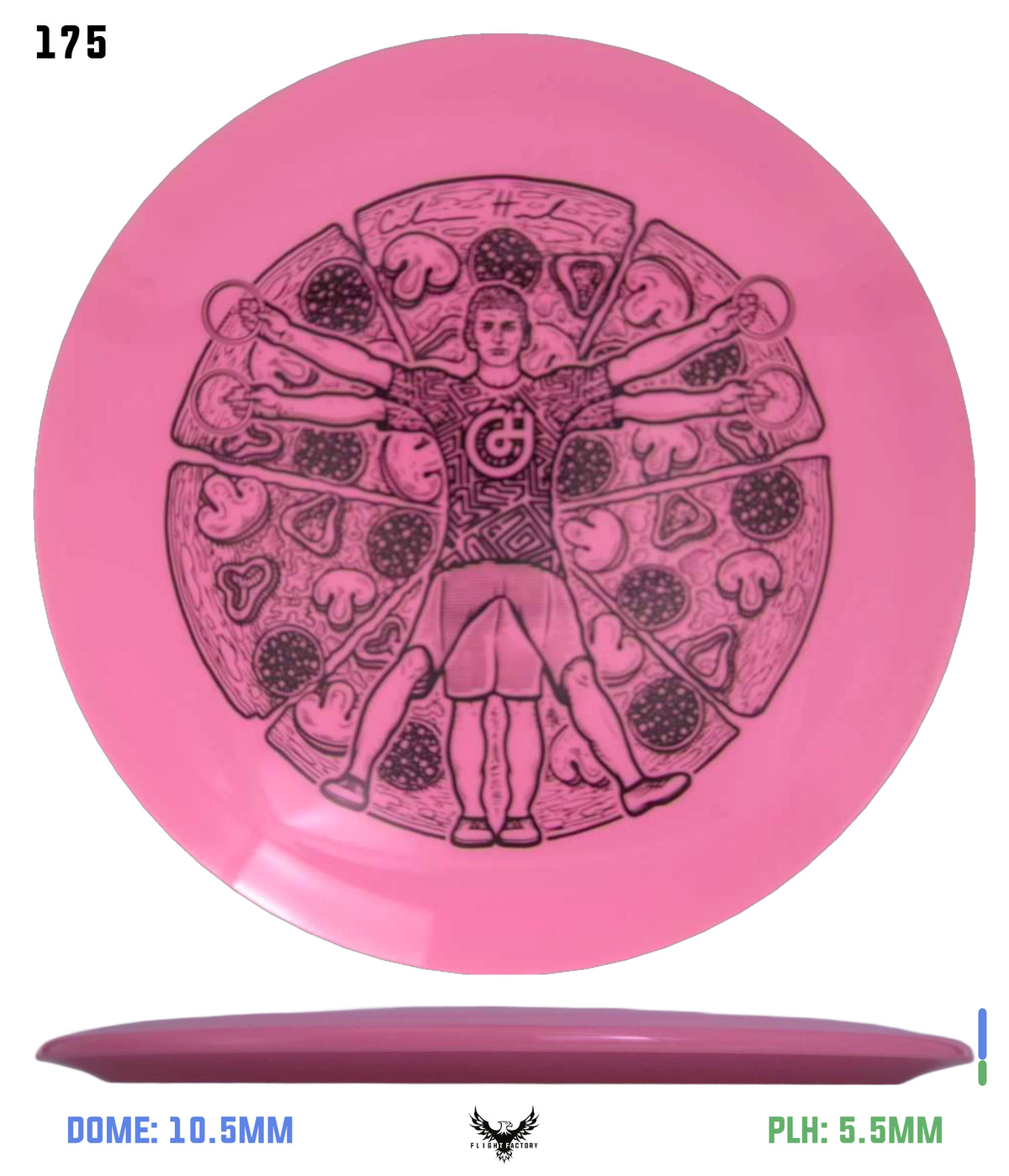 Millennium Sirius Lunar (Glow) Flat Top Draco - Vitruvian Vinny