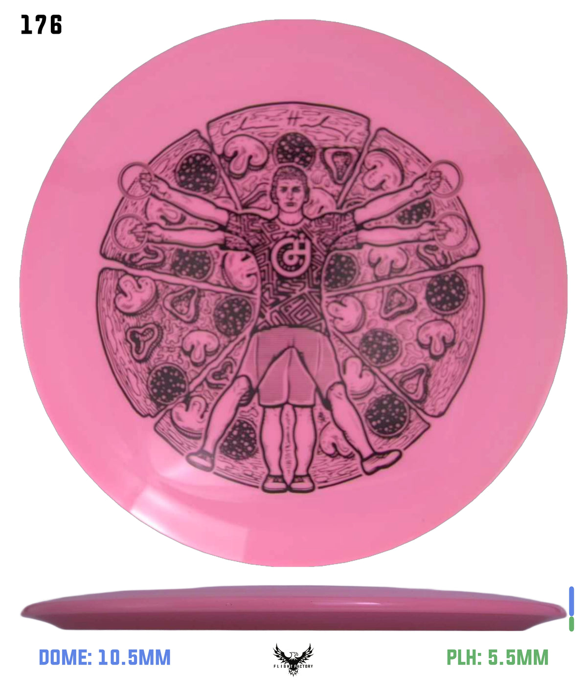 Millennium Sirius Lunar (Glow) Flat Top Draco - Vitruvian Vinny