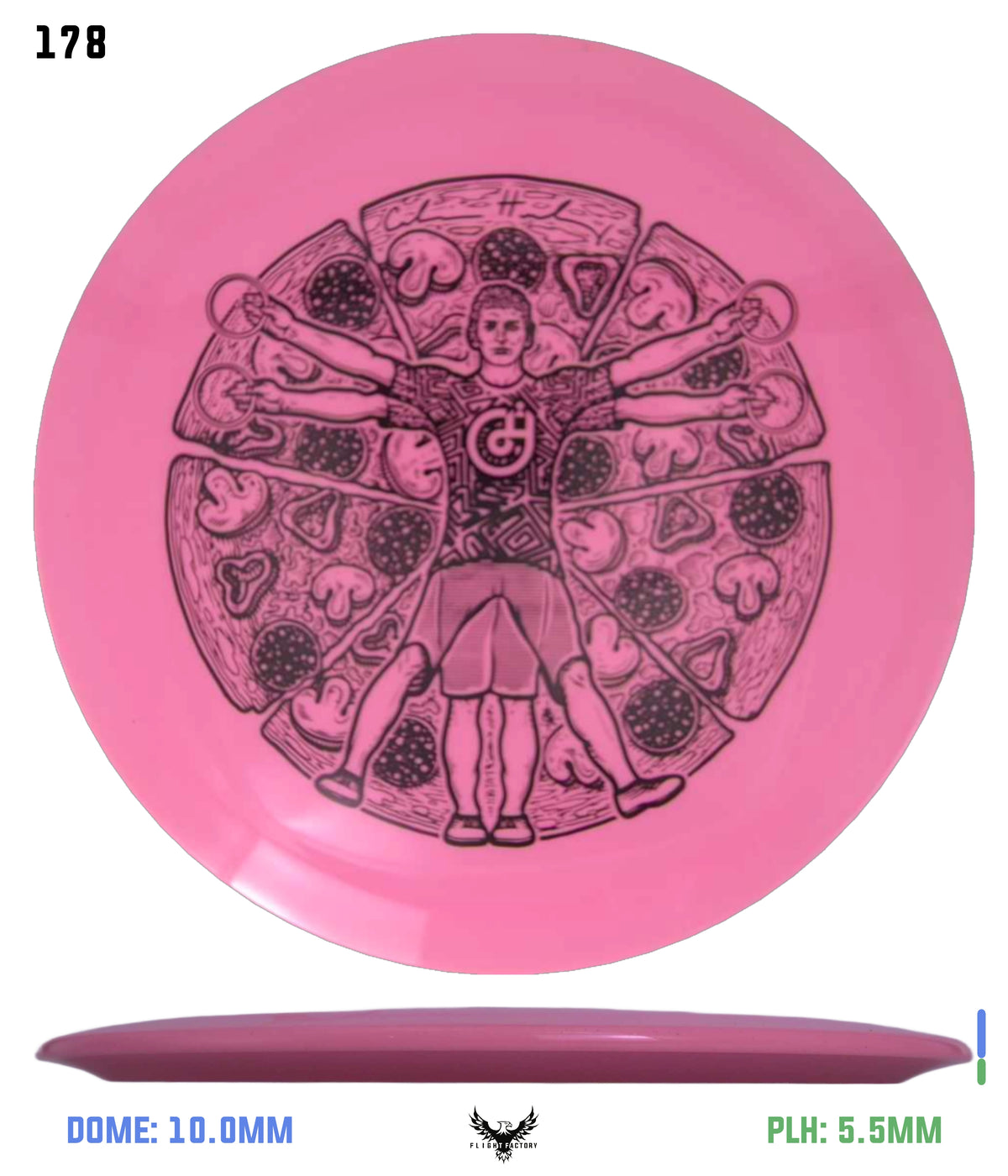 Millennium Sirius Lunar (Glow) Flat Top Draco - Vitruvian Vinny