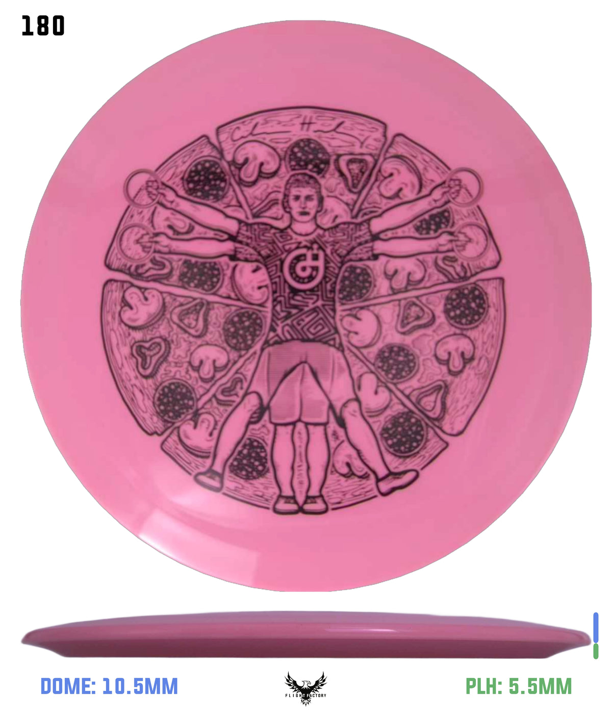 Millennium Sirius Lunar (Glow) Flat Top Draco - Vitruvian Vinny